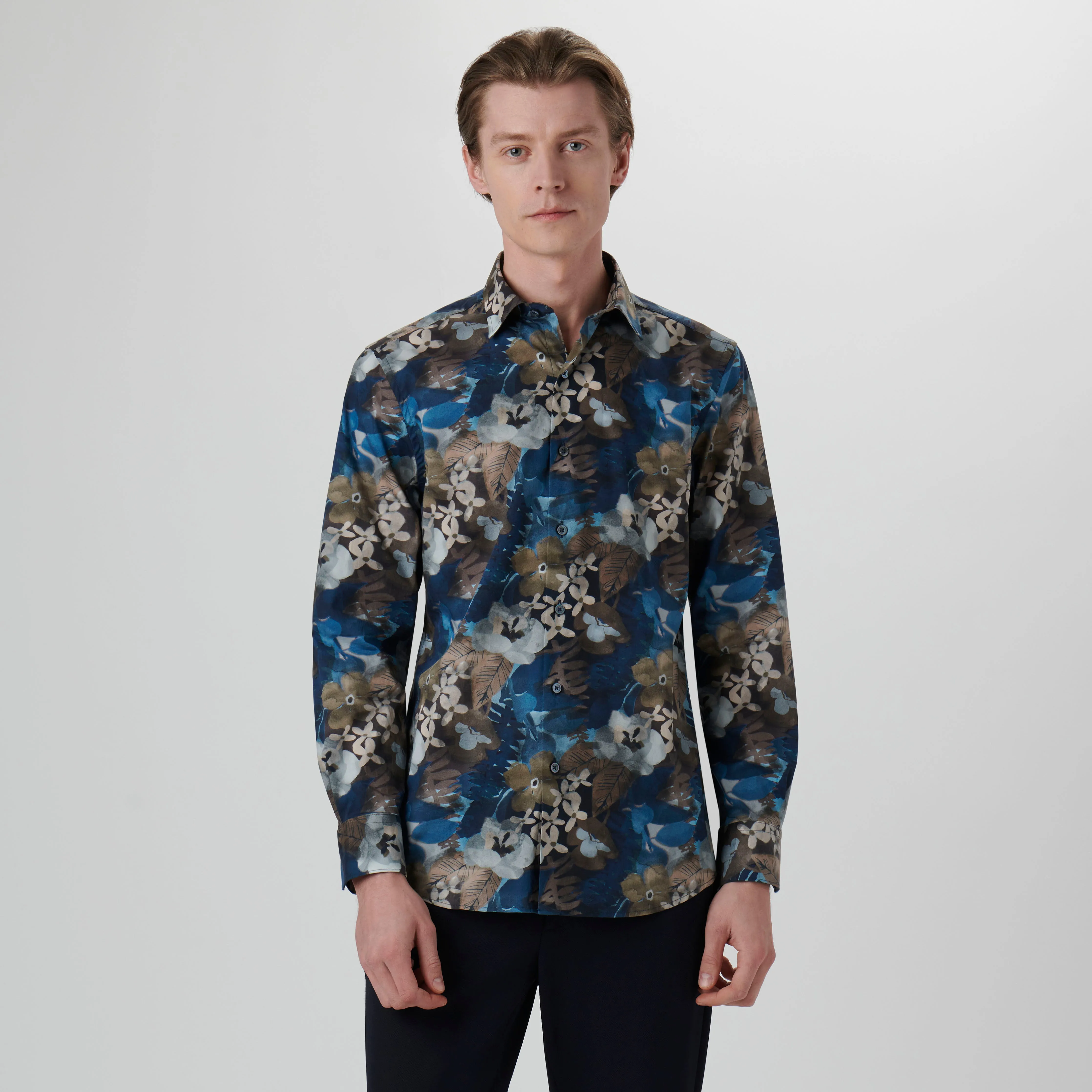 Julian Floral Shirt sold by Bugatchi product image thumbnail 3