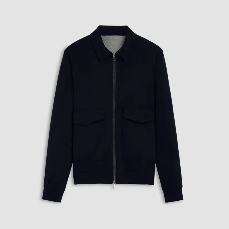 Knit Bomber Jacket sold by Bugatchi