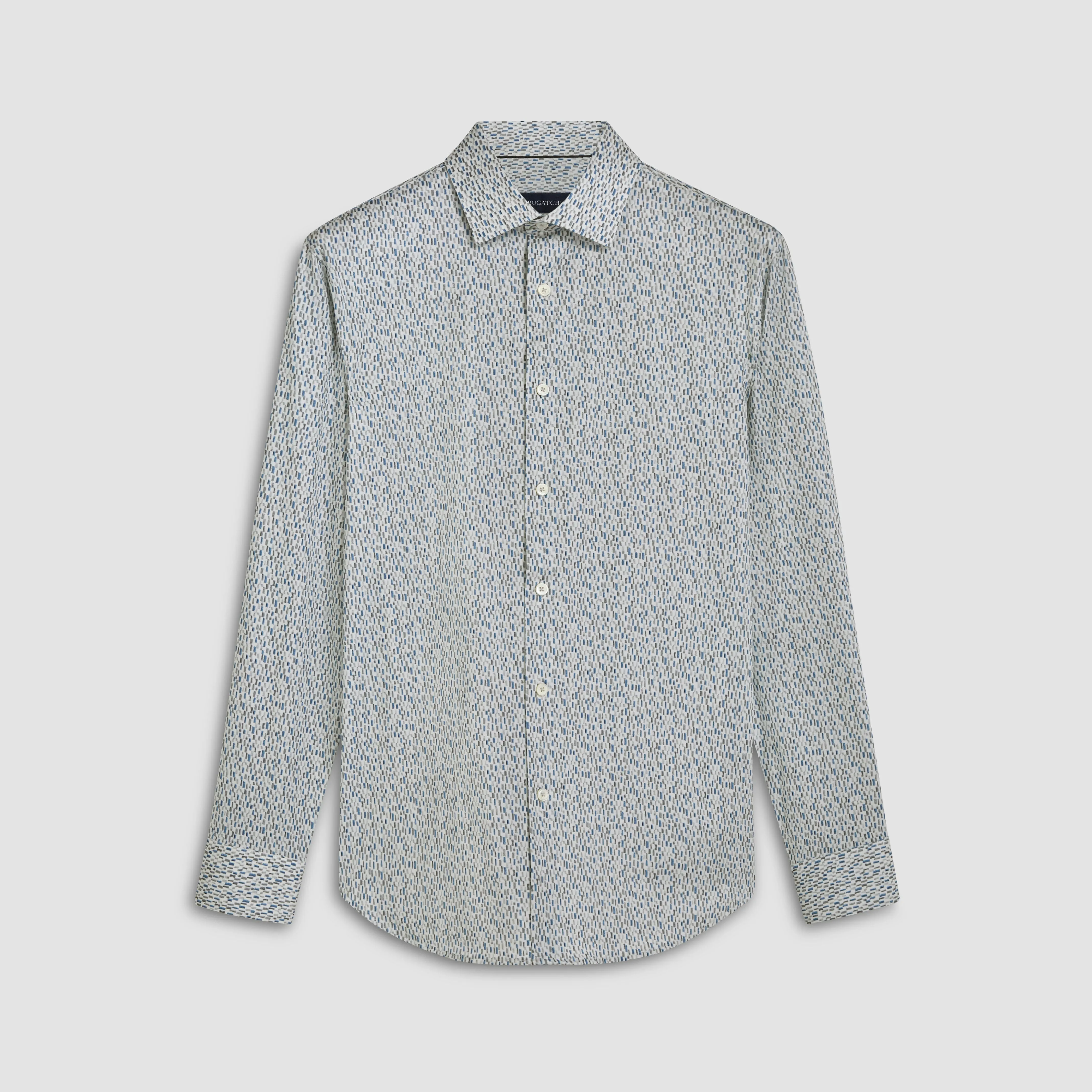 James Abstract OoohCotton Shirt sold by Bugatchi