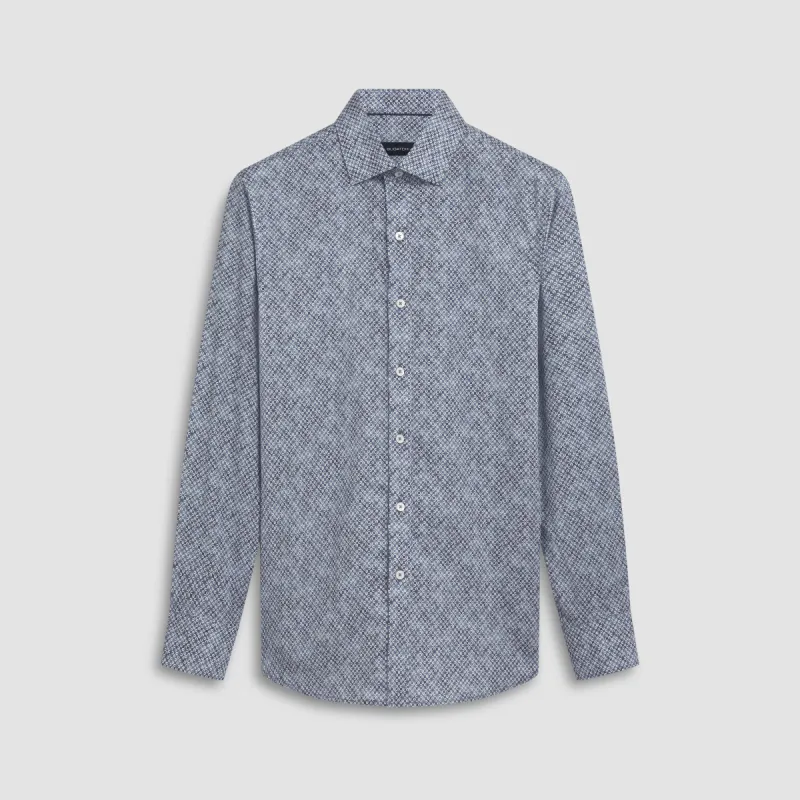 Axel Geometric Print Shirt sold by Bugatchi