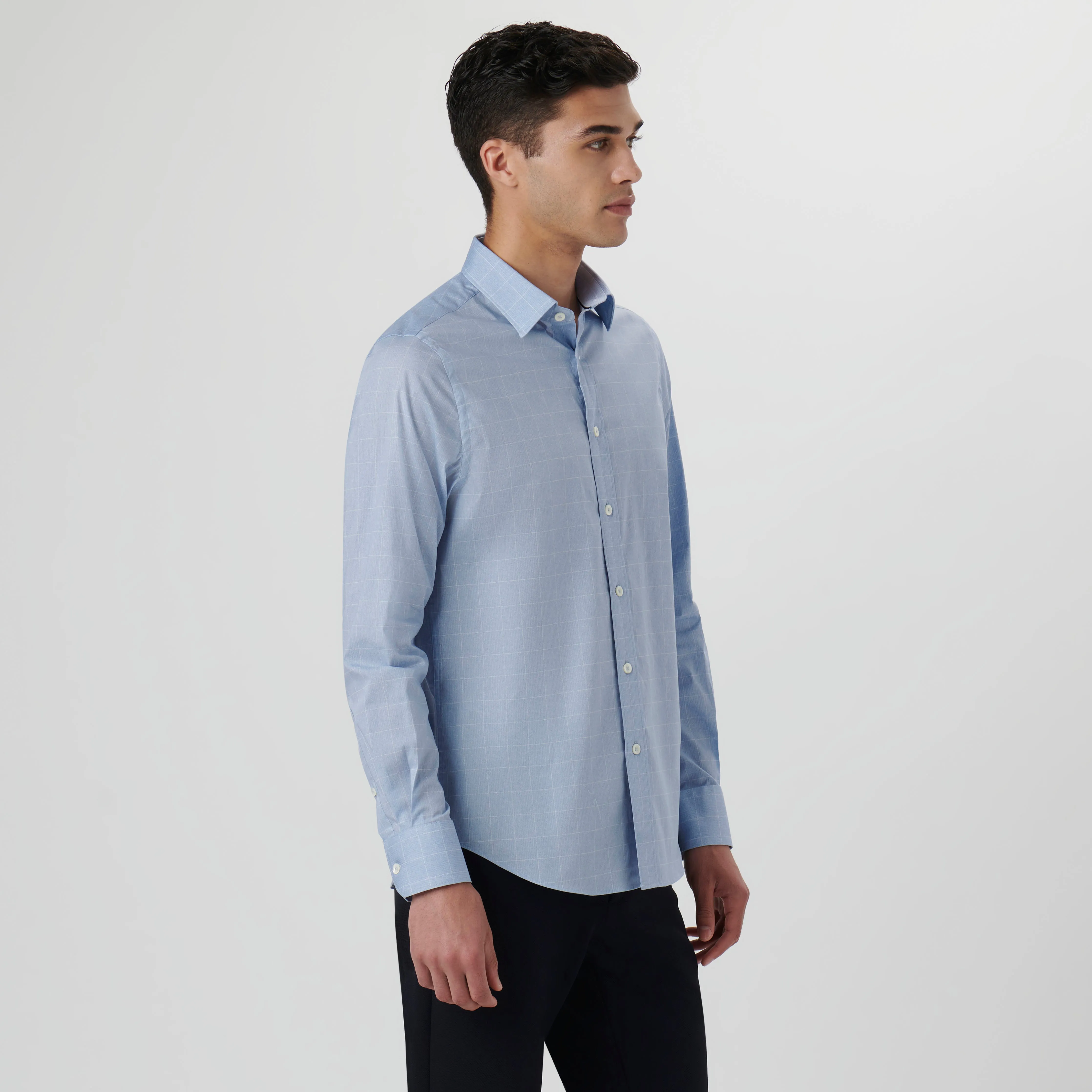 Julian Dupplin Check Shirt sold by Bugatchi product image thumbnail 3