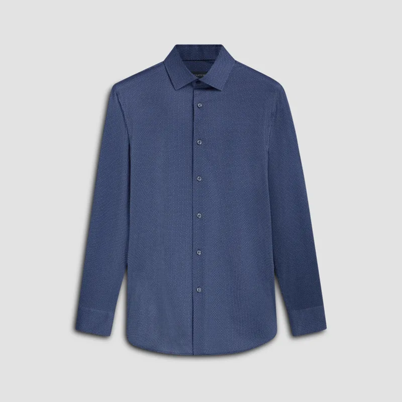 James Geometric OoohCotton Shirt sold by Bugatchi