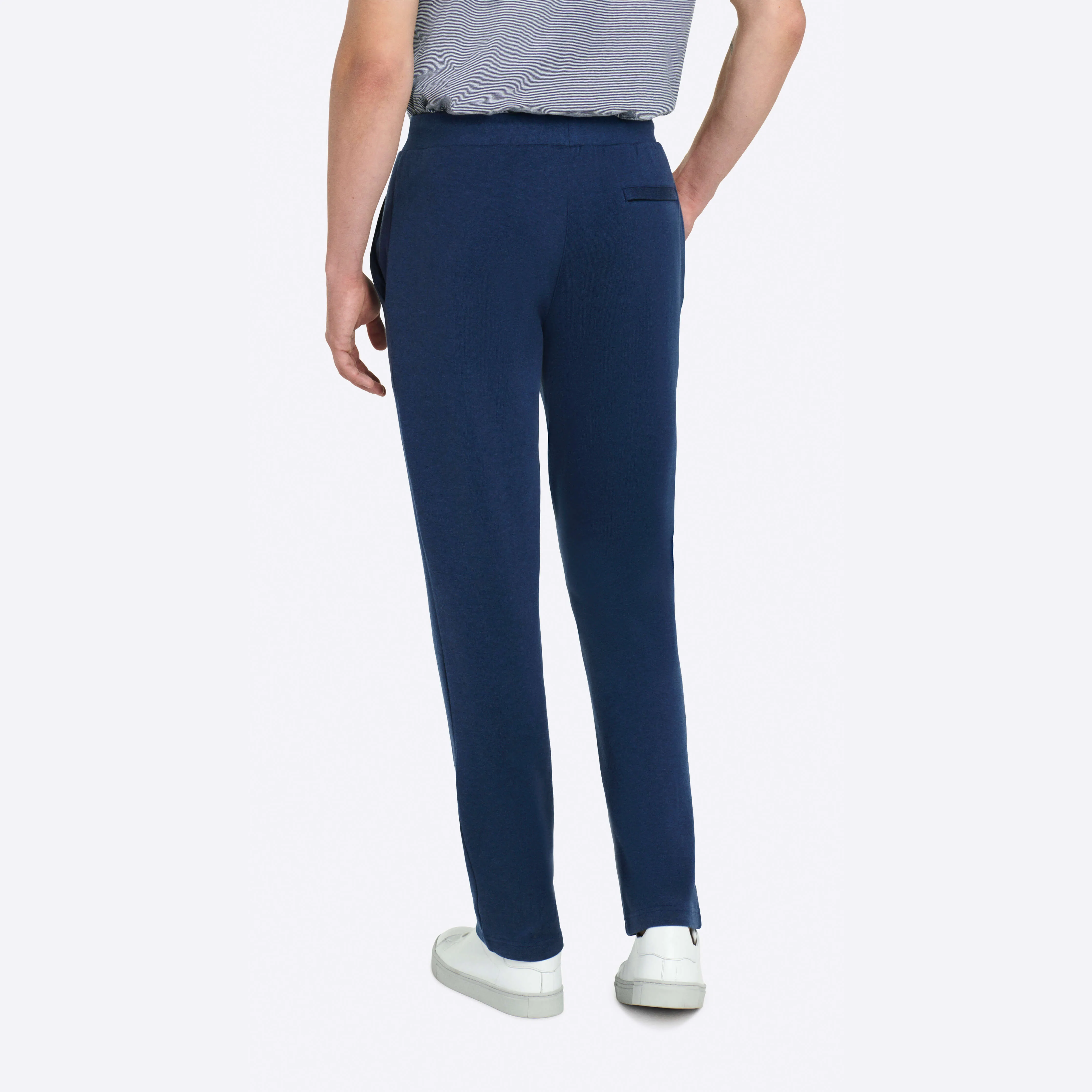 Comfort Solid Heather Drawstring Pant sold by Bugatchi product image thumbnail 4