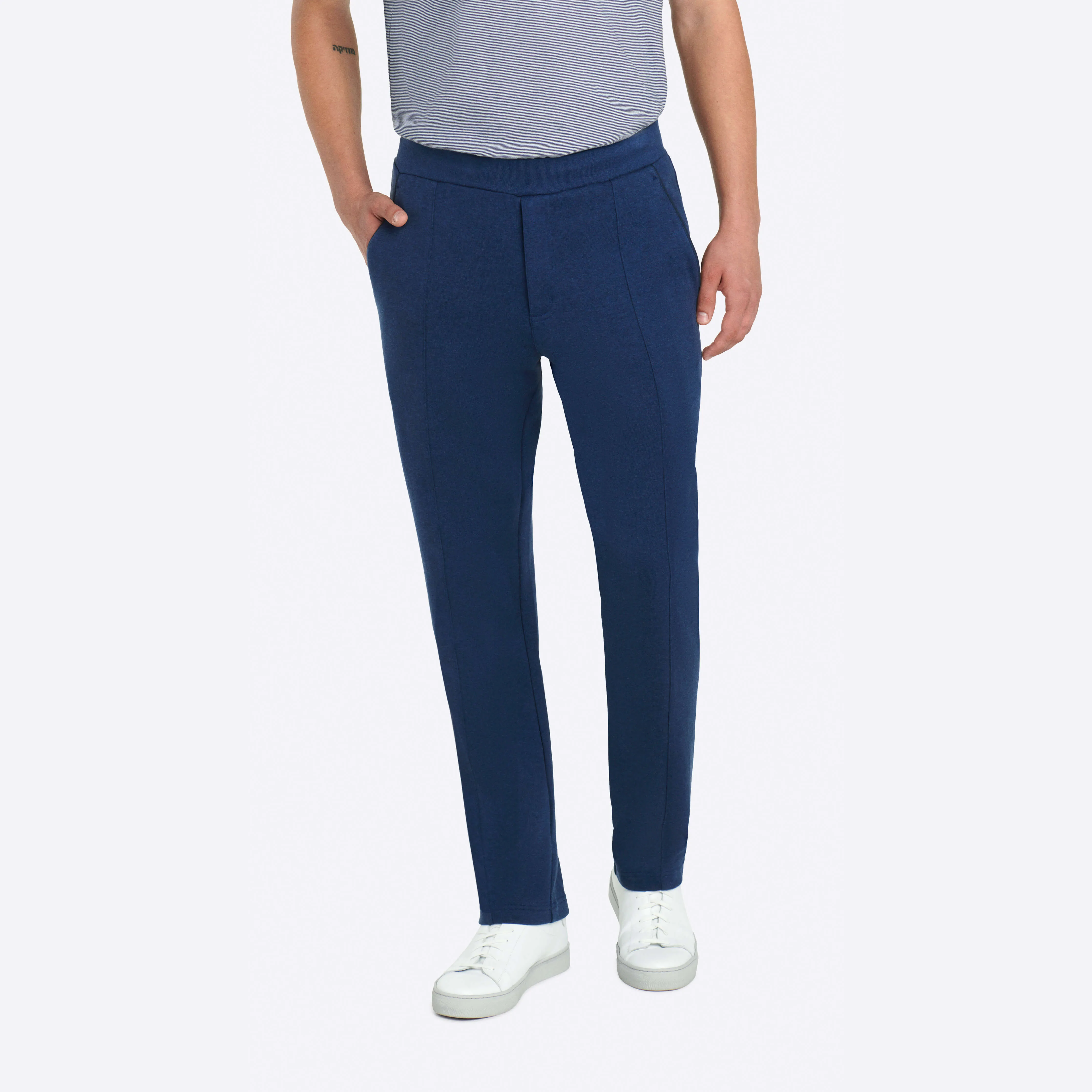 Comfort Solid Heather Drawstring Pant sold by Bugatchi product image thumbnail 2