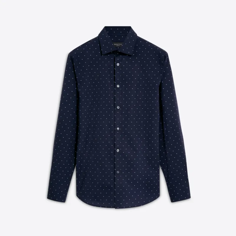 JULIAN Pin Check Shirt sold by Bugatchi
