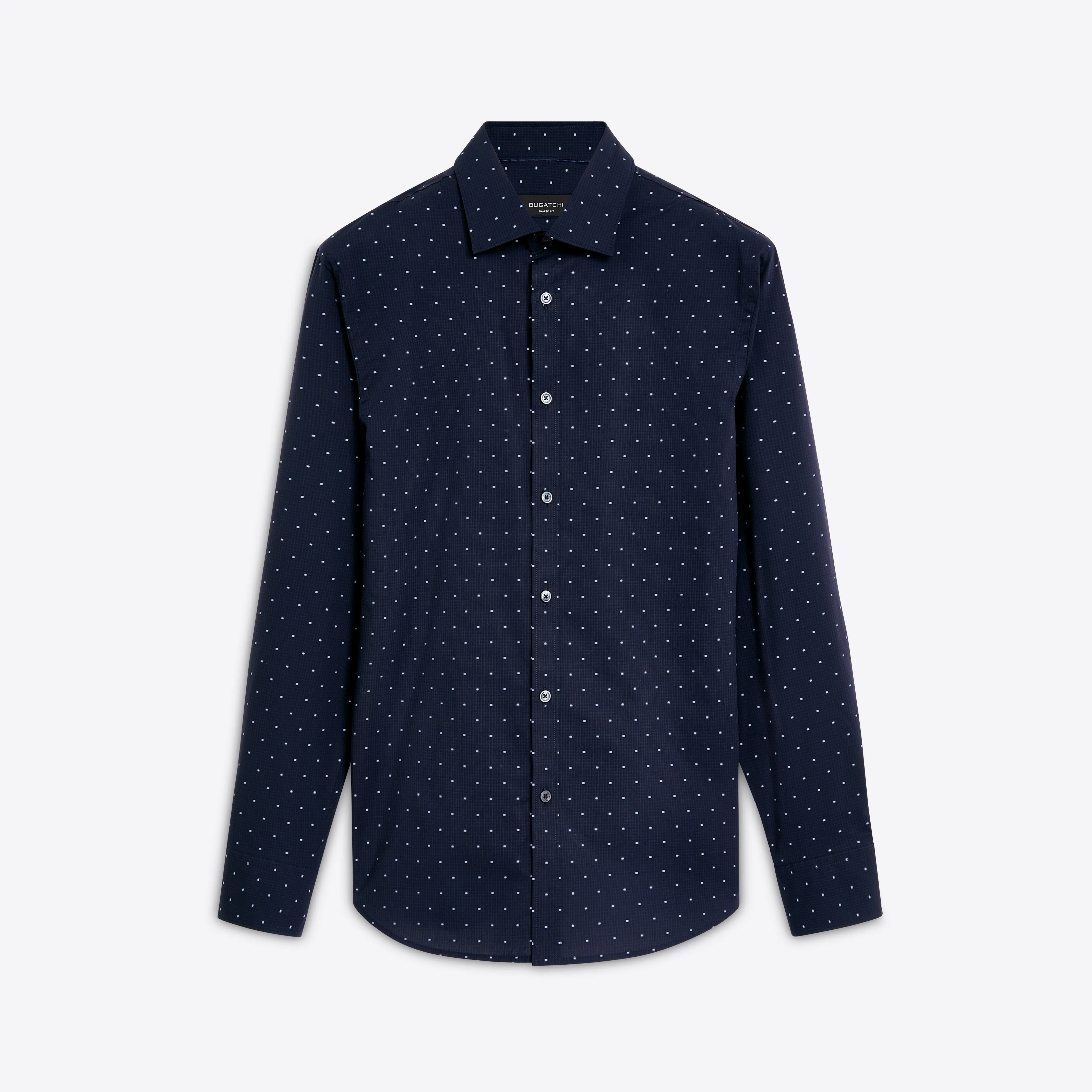 JULIAN Pin Check Shirt sold by Bugatchi