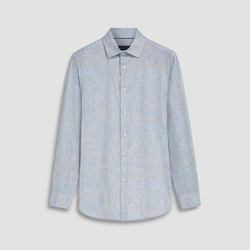 James Marbled OoohCotton Shirt sold by Bugatchi