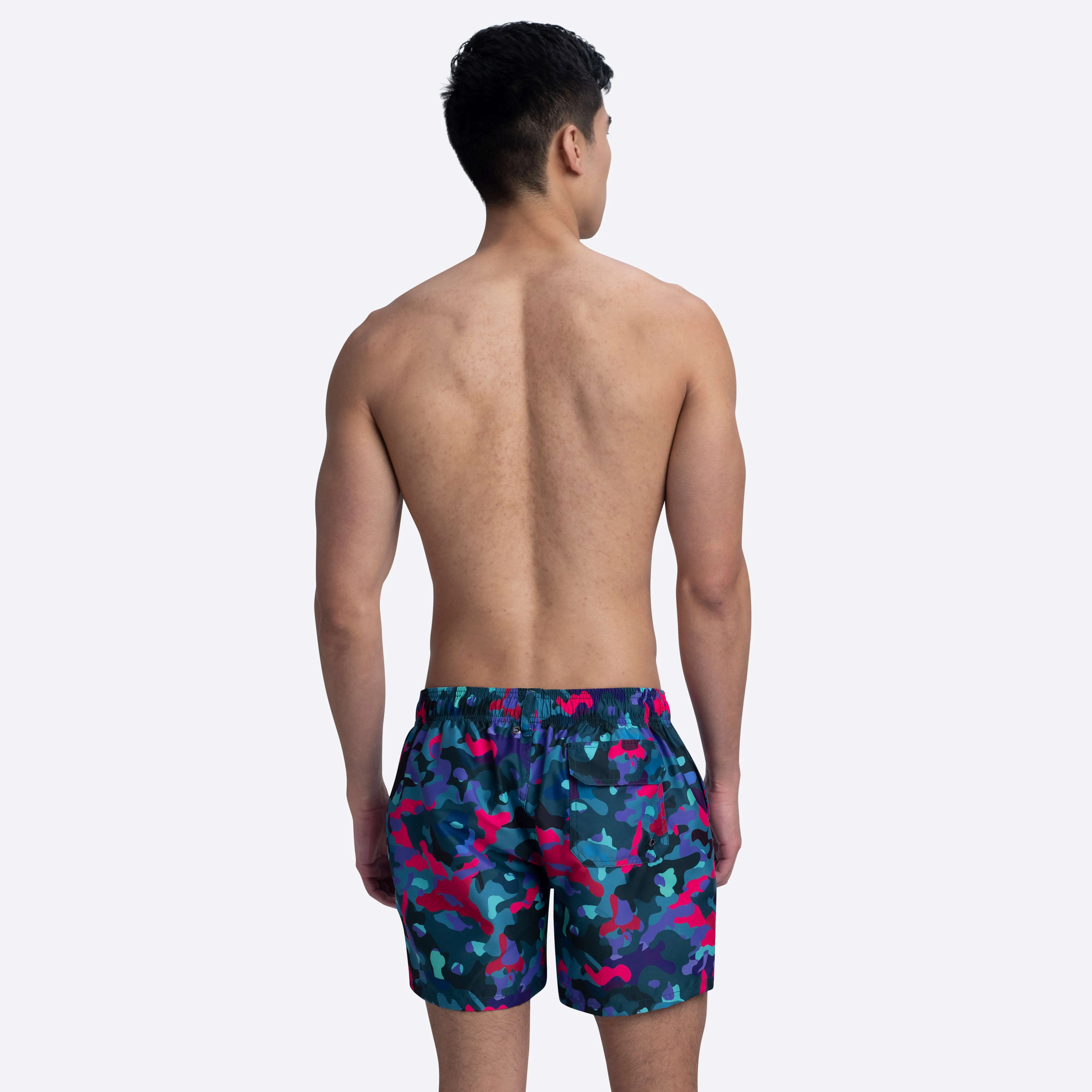 ARCHER Camouflage Print Swim Trunks sold by Bugatchi product image thumbnail 4