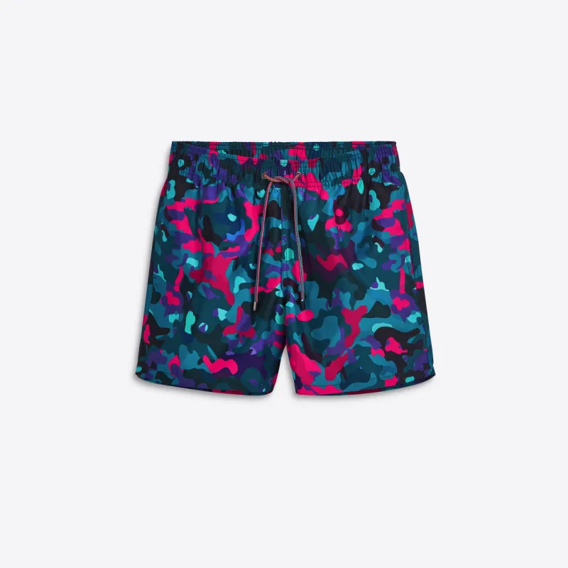 ARCHER Camouflage Print Swim Trunks sold by Bugatchi