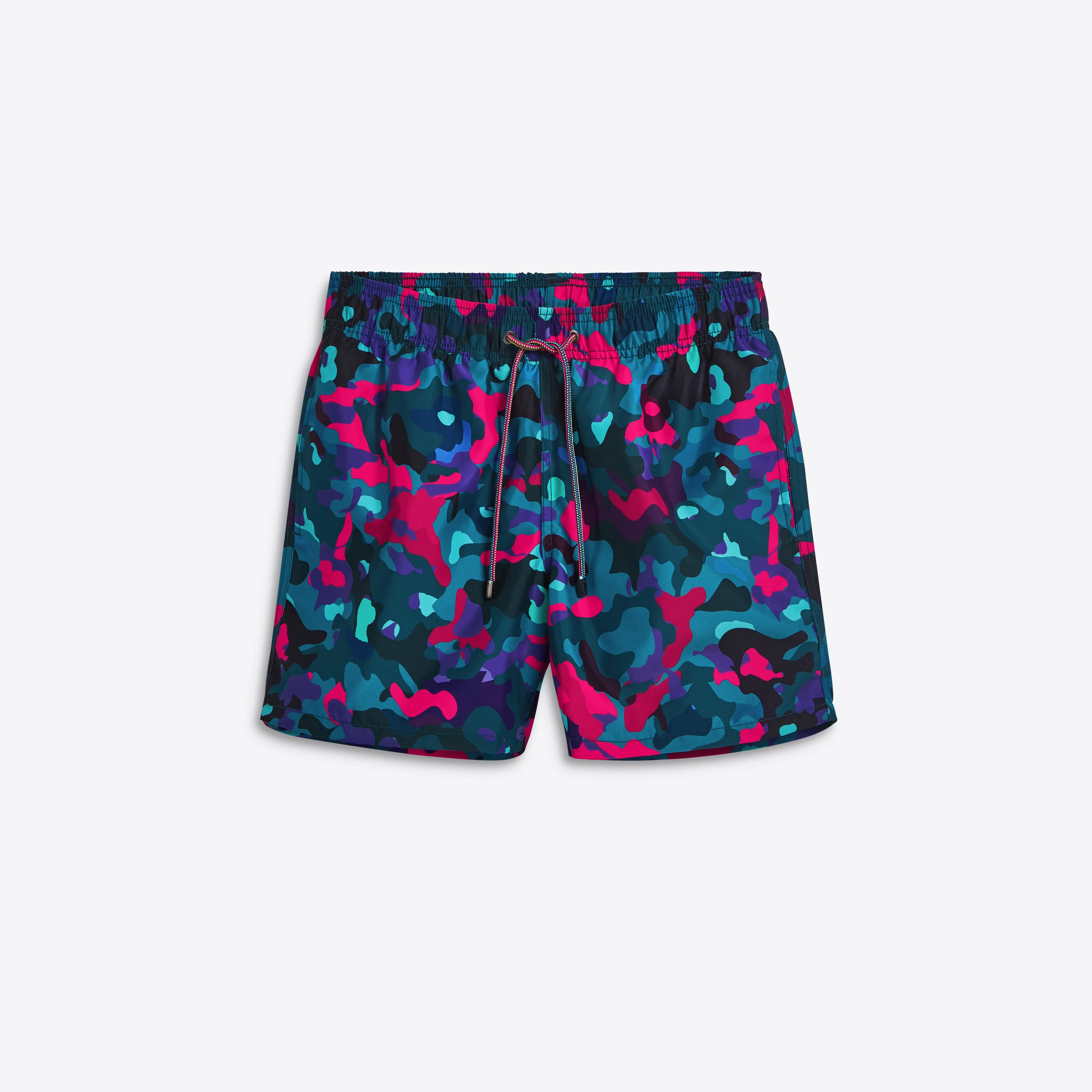 ARCHER Camouflage Print Swim Trunks sold by Bugatchi