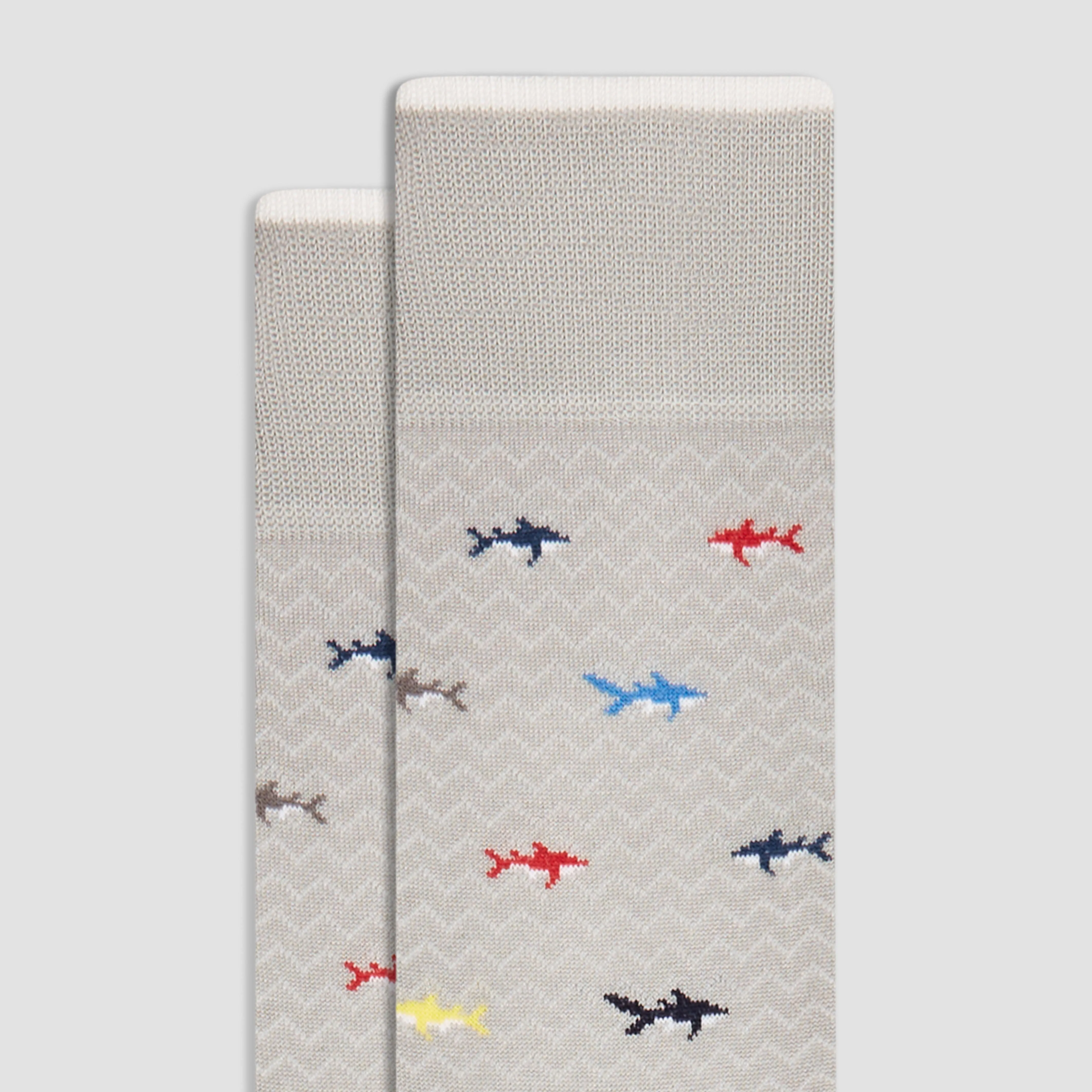 Sharks Mid-Calf Socks sold by Bugatchi product image thumbnail 2