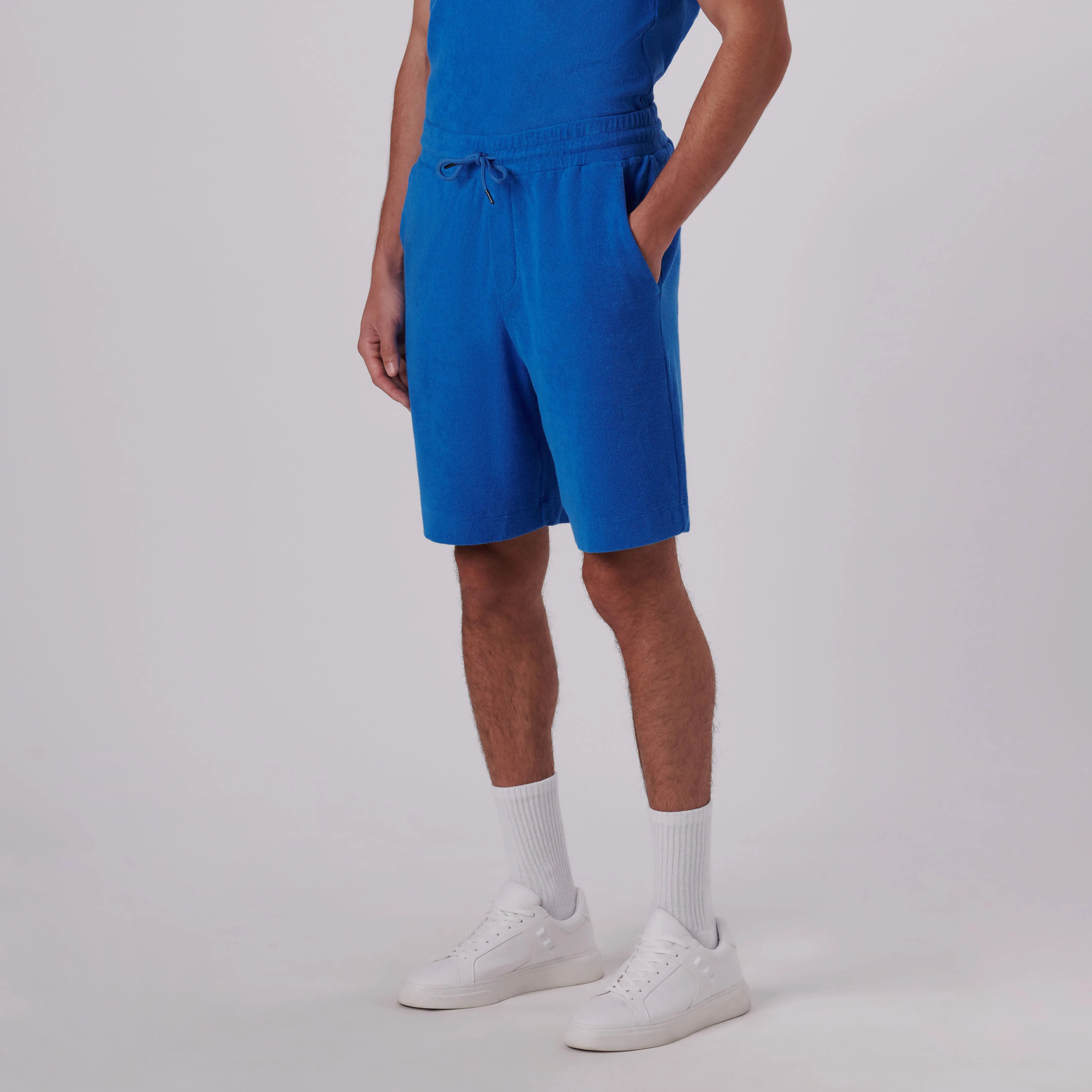 Towelling French Terry Shorts sold by Bugatchi product image thumbnail 3