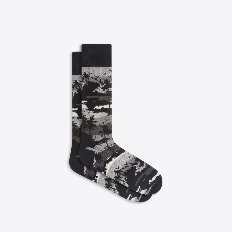 Tropic Wind Mid-Calf Socks sold by Bugatchi