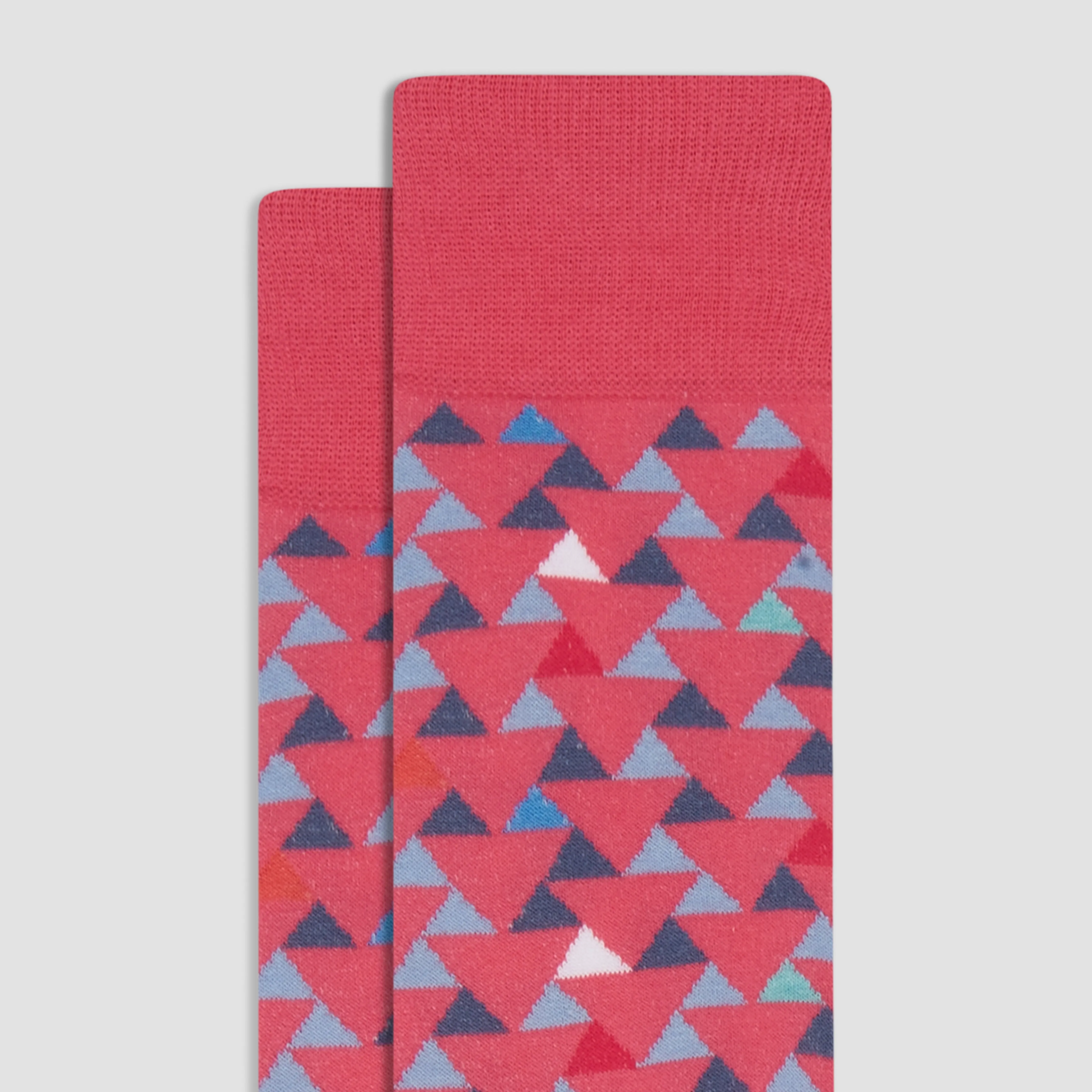 Geometric Mid-Calf Socks sold by Bugatchi product image thumbnail 2