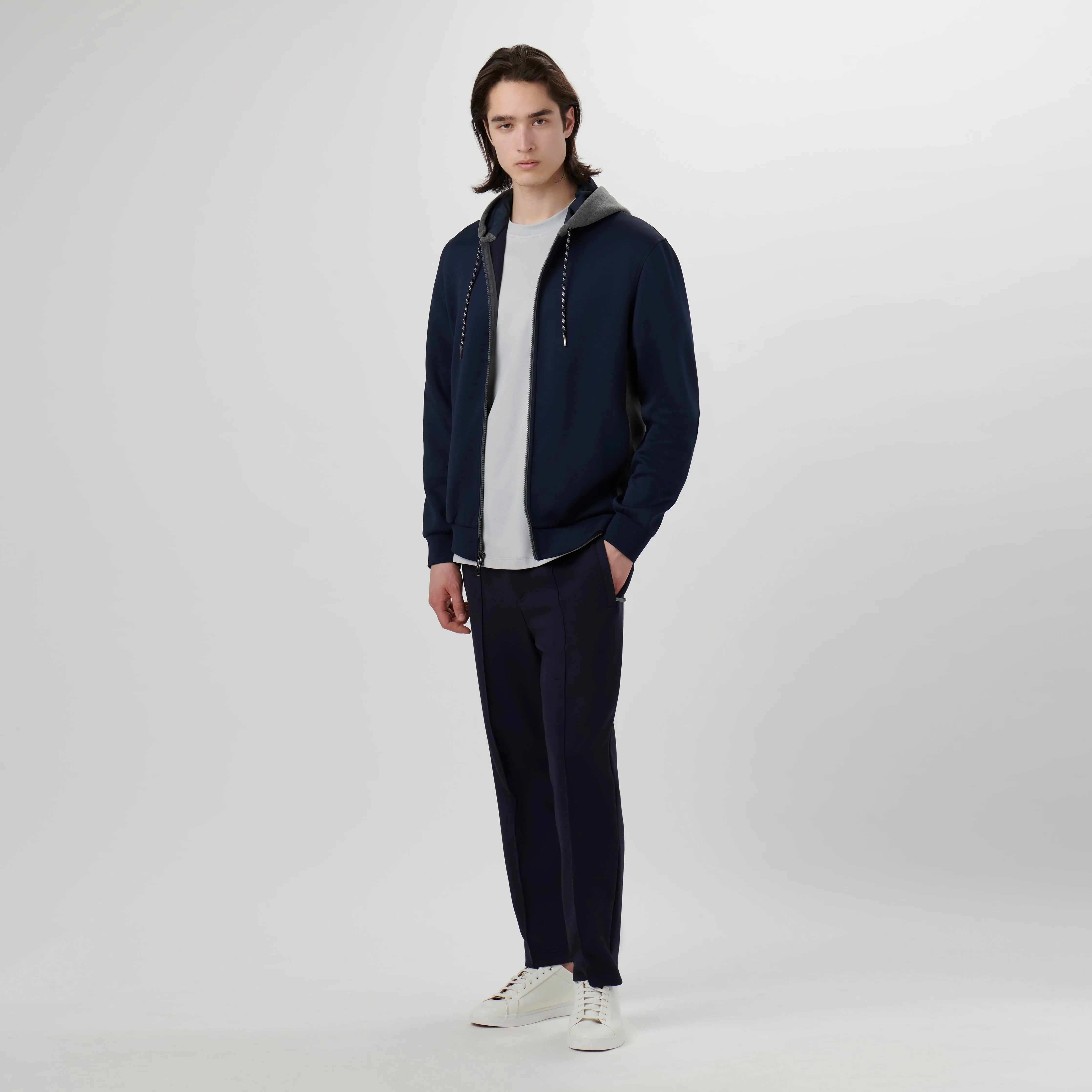 Soft Touch Hoodie Jacket sold by Bugatchi product image thumbnail 5