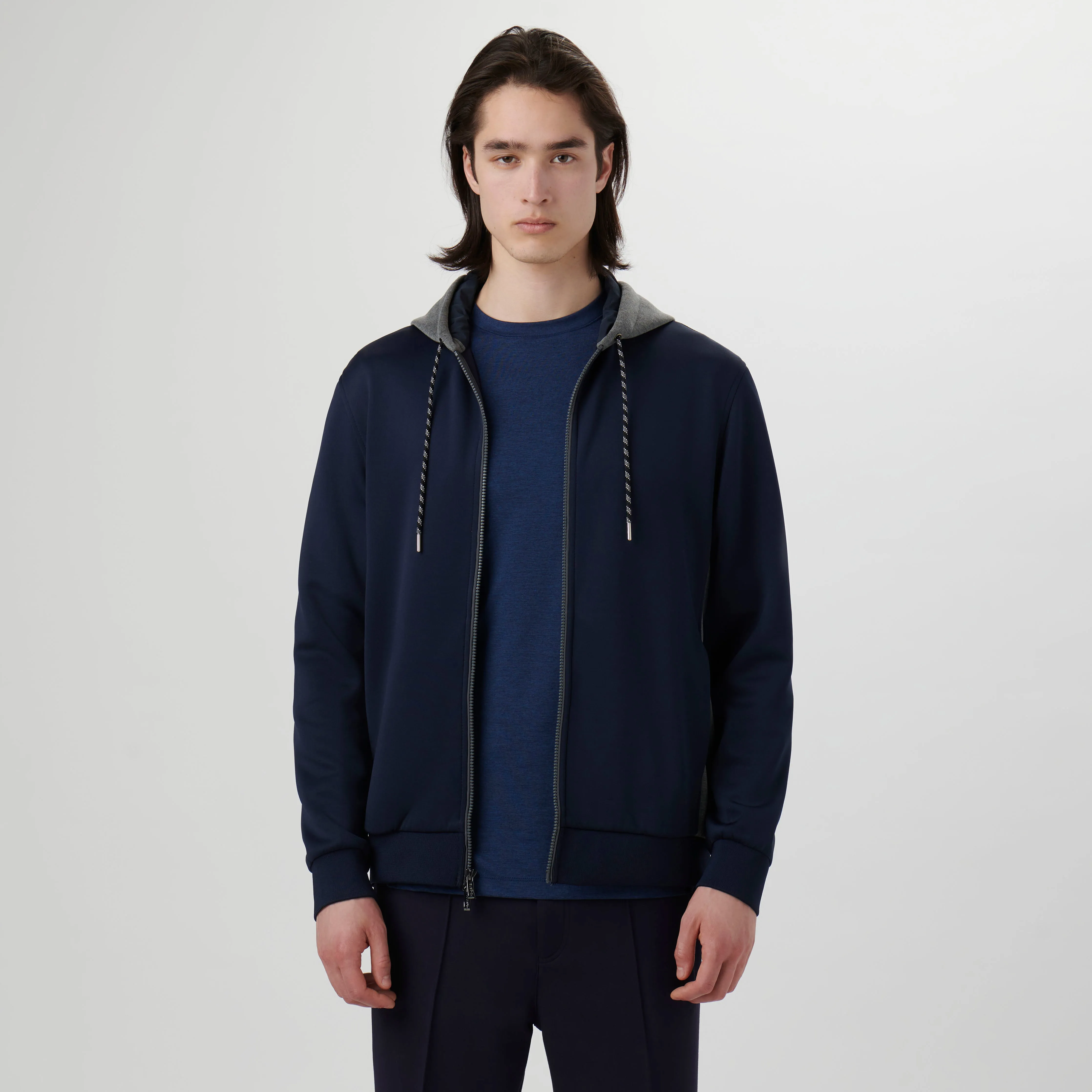 Soft Touch Hoodie Jacket sold by Bugatchi product image thumbnail 2