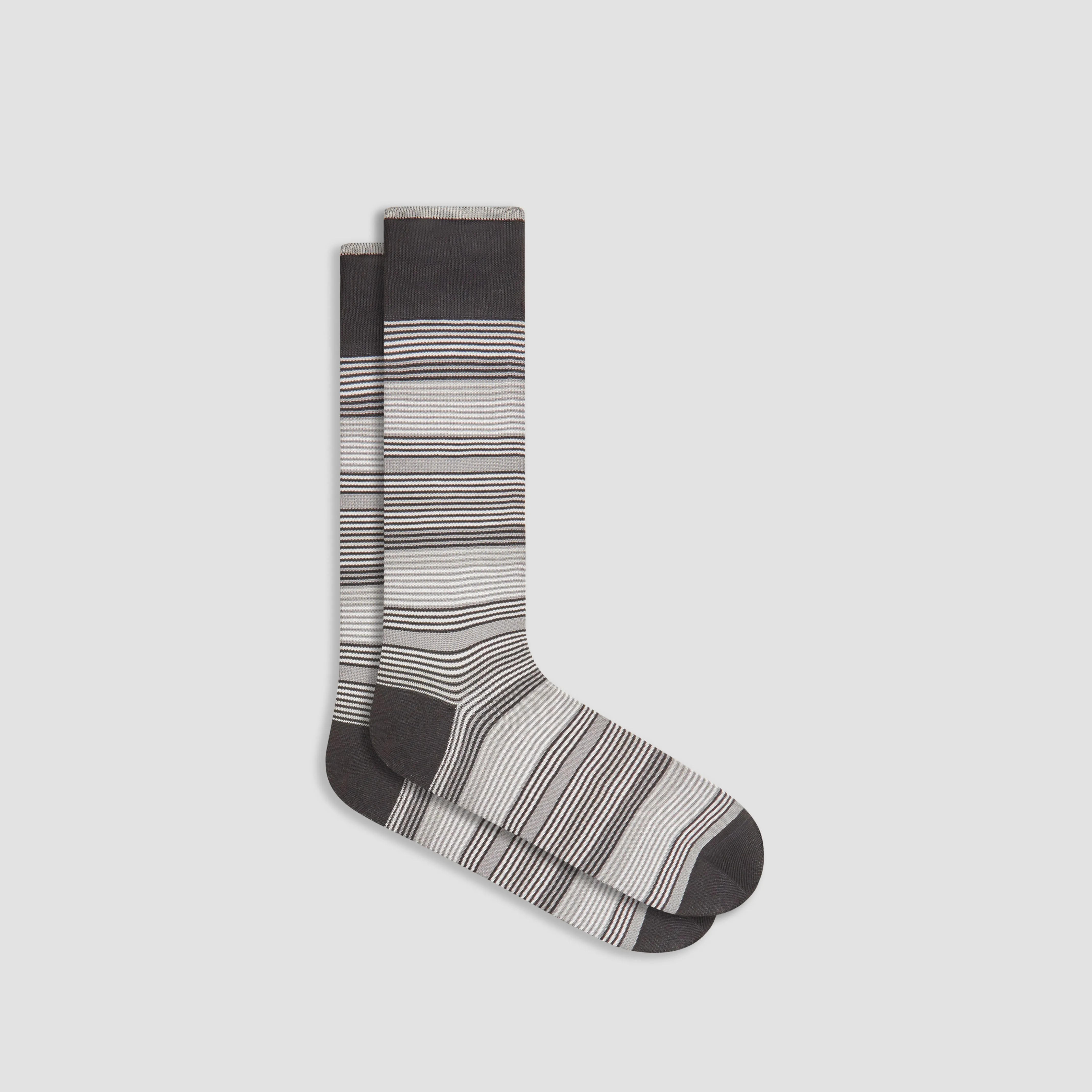 Striped Mid-Calf Socks sold by Bugatchi