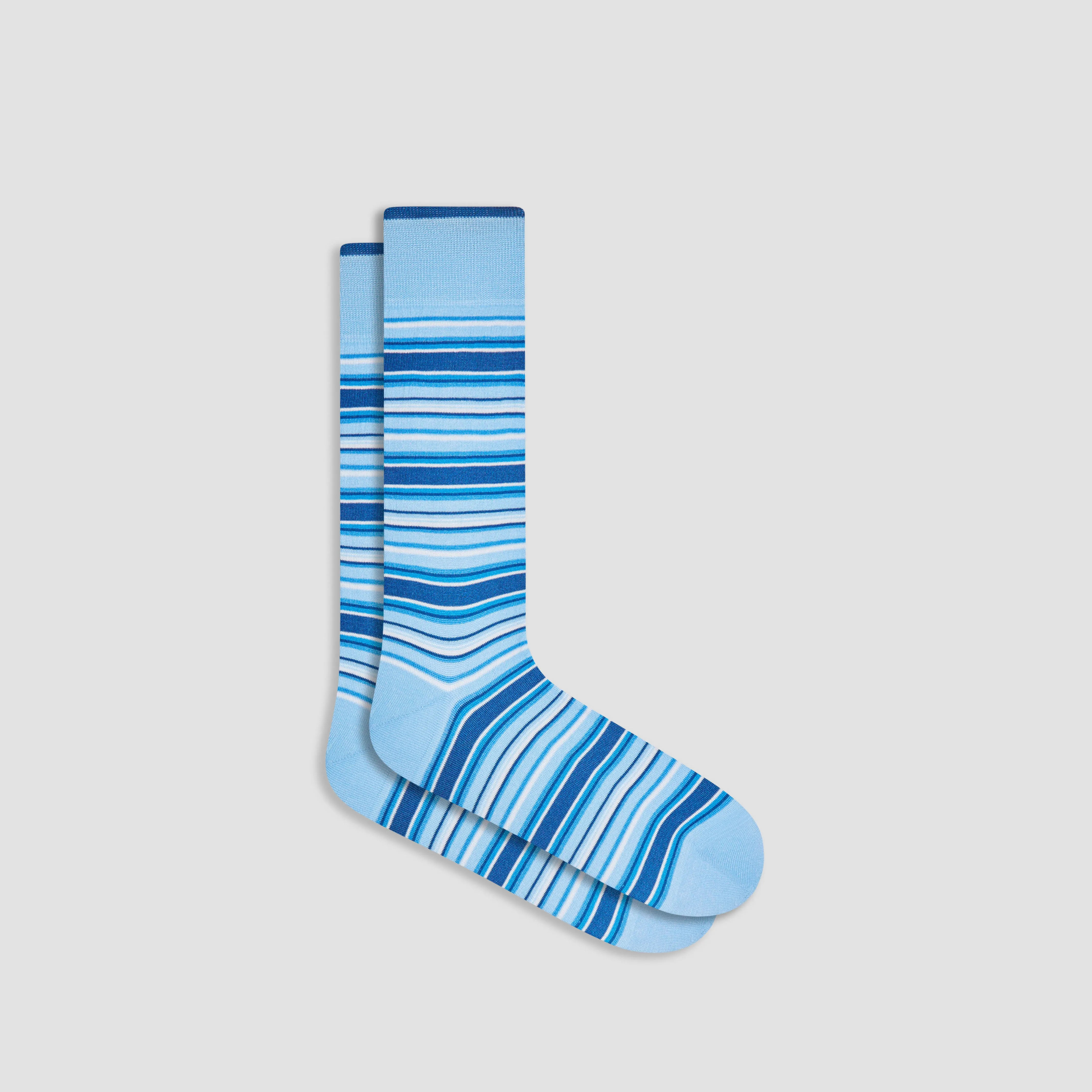 Striped Mid-Calf Socks sold by Bugatchi