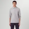 Long-sleeved Polo Shirt sold by Bugatchi
