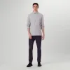 Long-sleeved Polo Shirt sold by Bugatchi