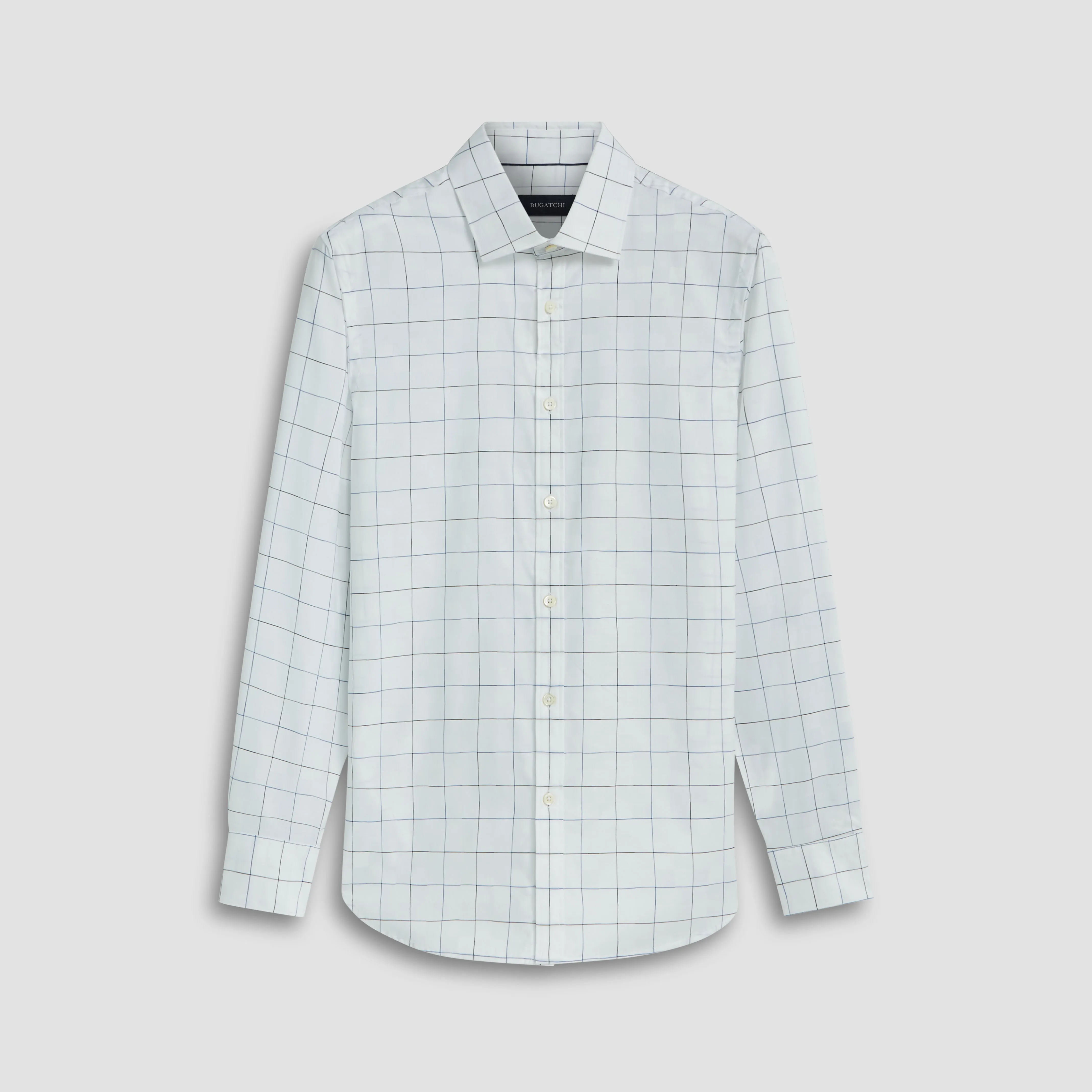 Julian Graph Check Shirt sold by Bugatchi