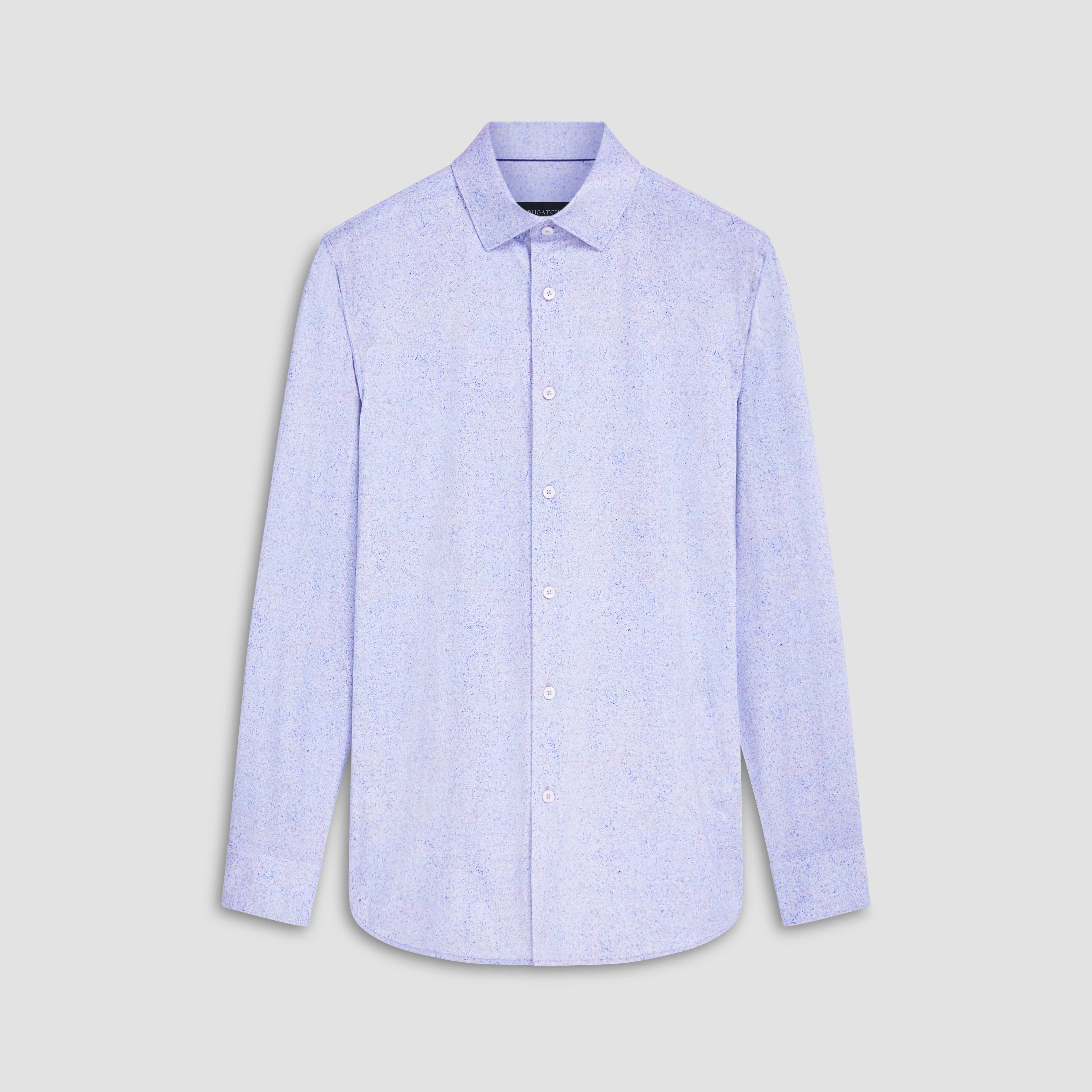James Marbled OoohCotton Shirt sold by Bugatchi