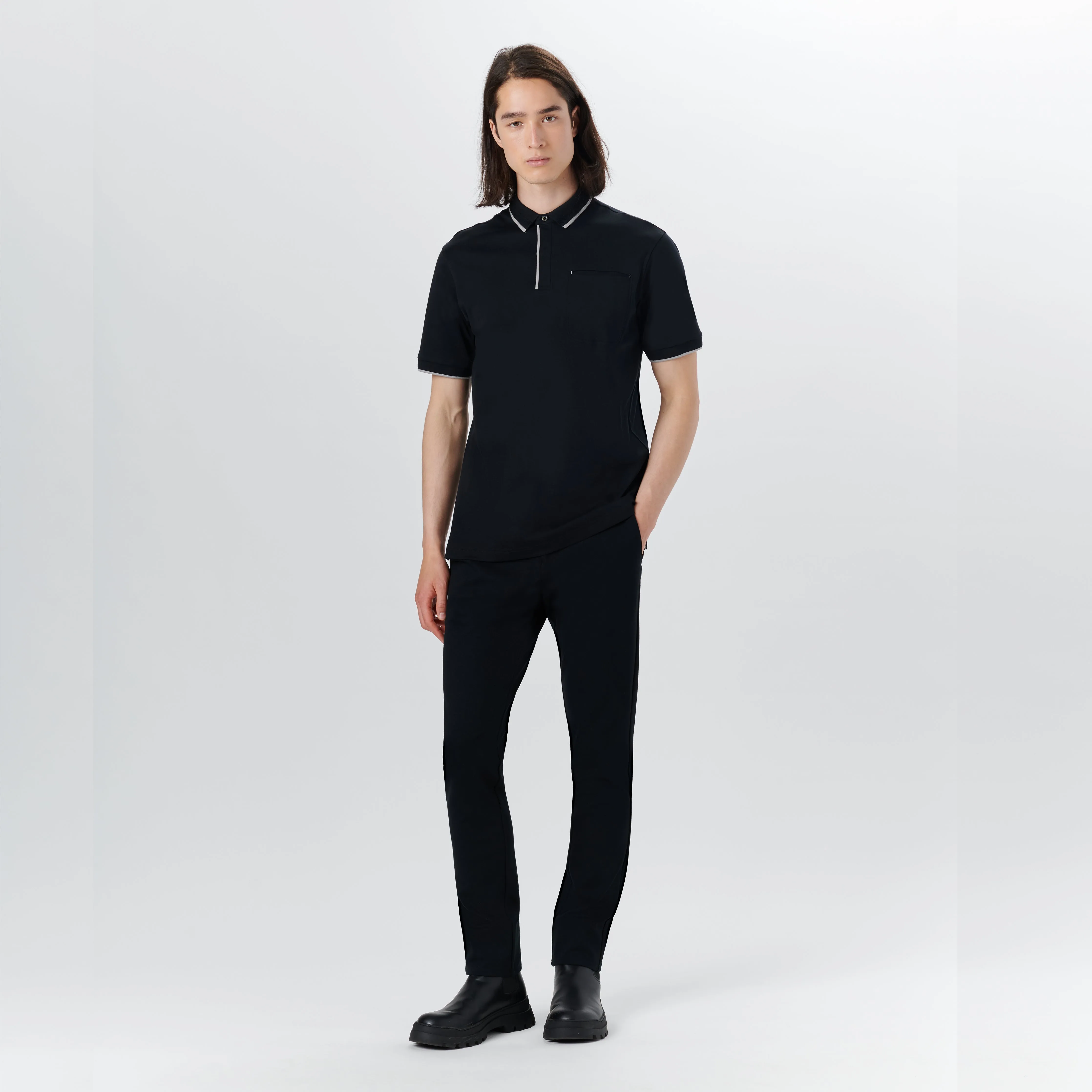 Short Sleeve Polo sold by Bugatchi product image thumbnail 5