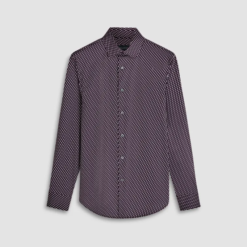 James Illusion Print OoohCotton Shirt sold by Bugatchi