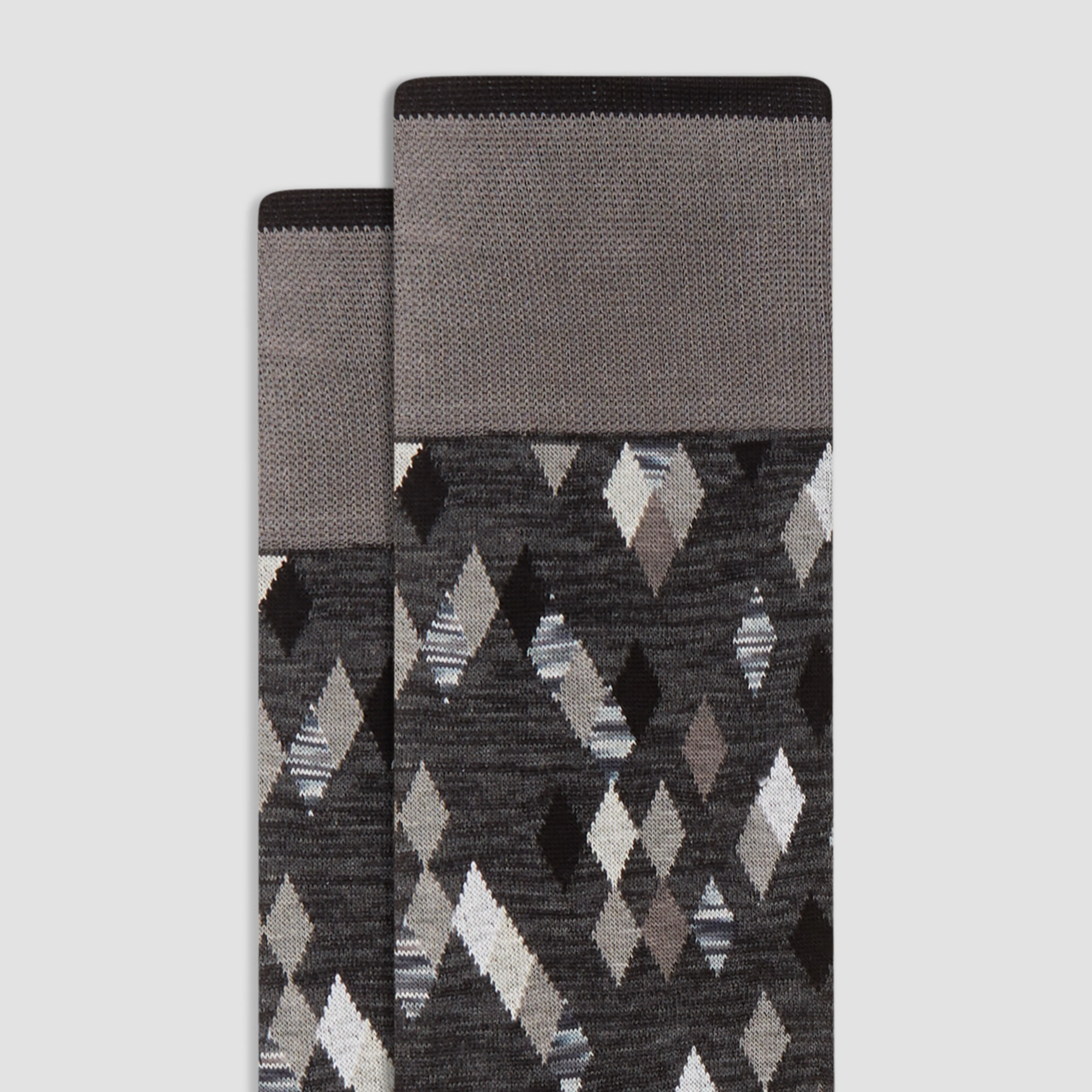 Argyle Mid-Calf Socks sold by Bugatchi product image thumbnail 2