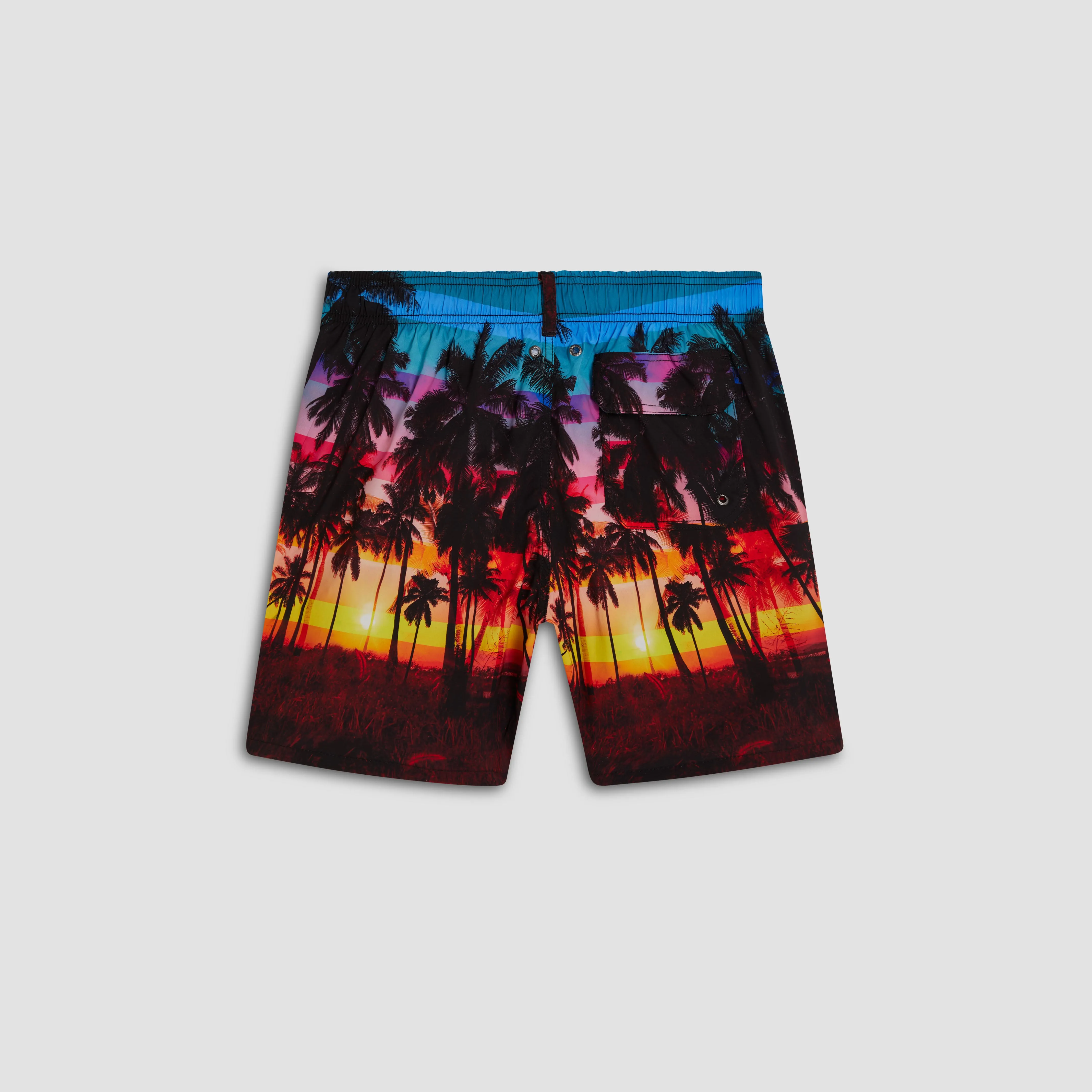 Cosmo Tropical Sunset Swim Trunks sold by Bugatchi product image thumbnail 2