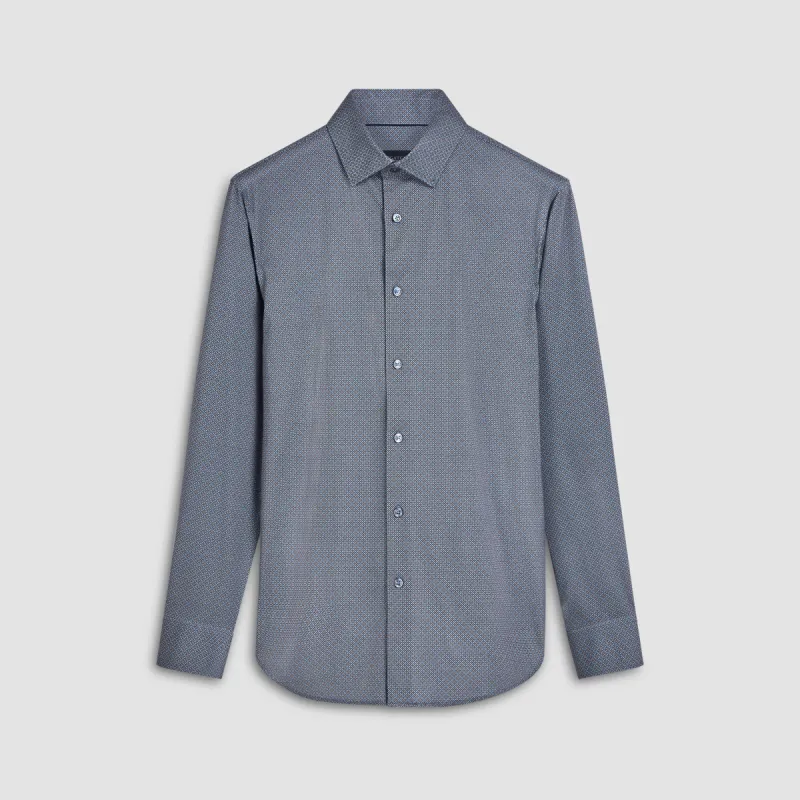 James Geometric OoohCotton Shirt sold by Bugatchi