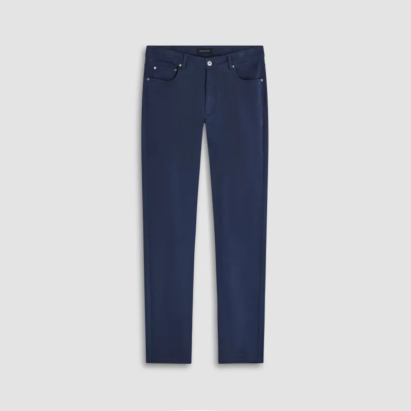 Preston Solid Five Pocket Pant sold by Bugatchi