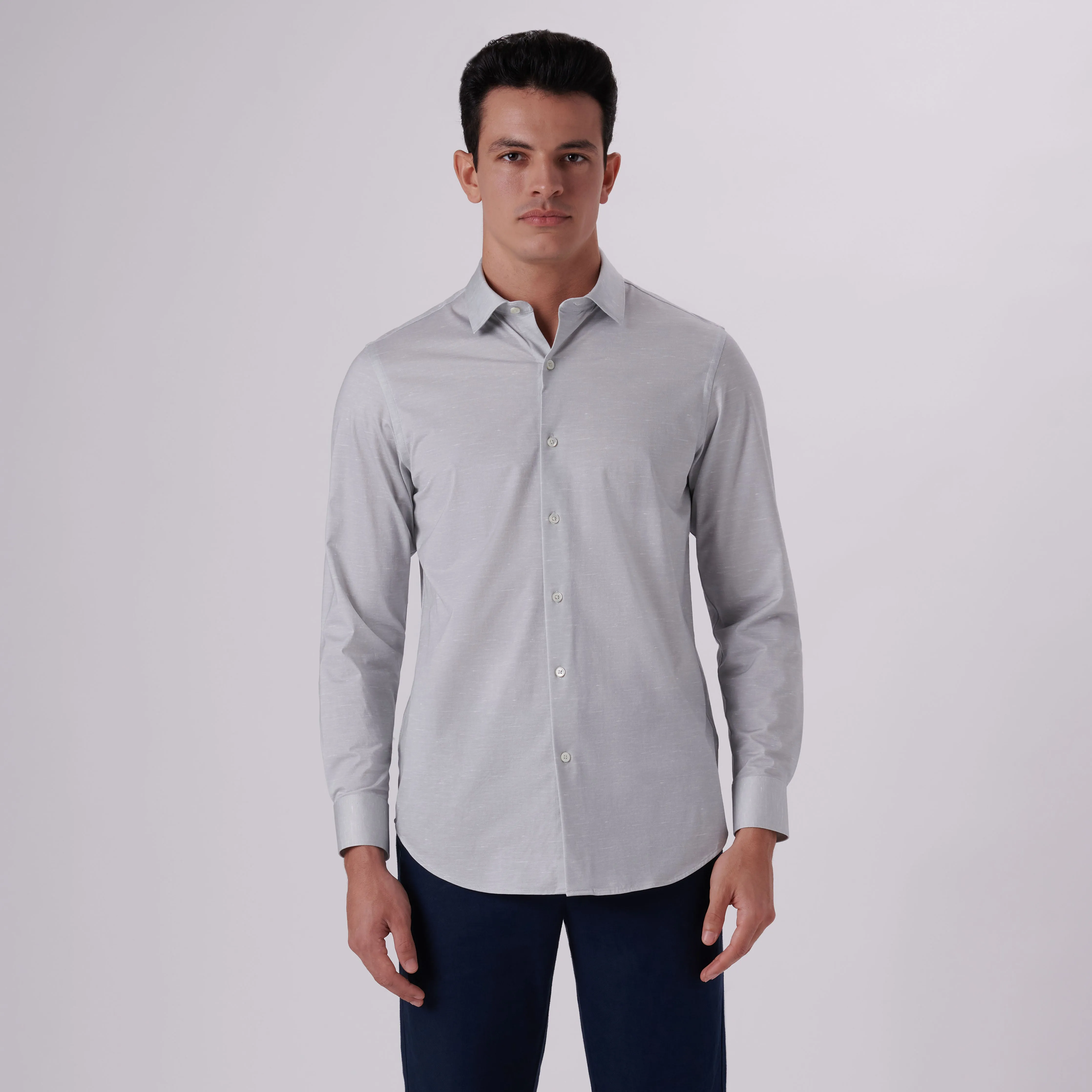 James Heather Print OoohCotton Shirt sold by Bugatchi product image thumbnail 2