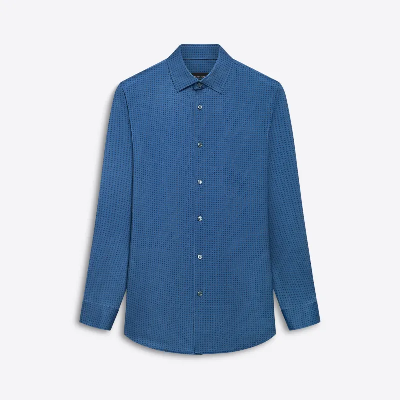 JAMES Geometric Print OoohCotton Shirt sold by Bugatchi