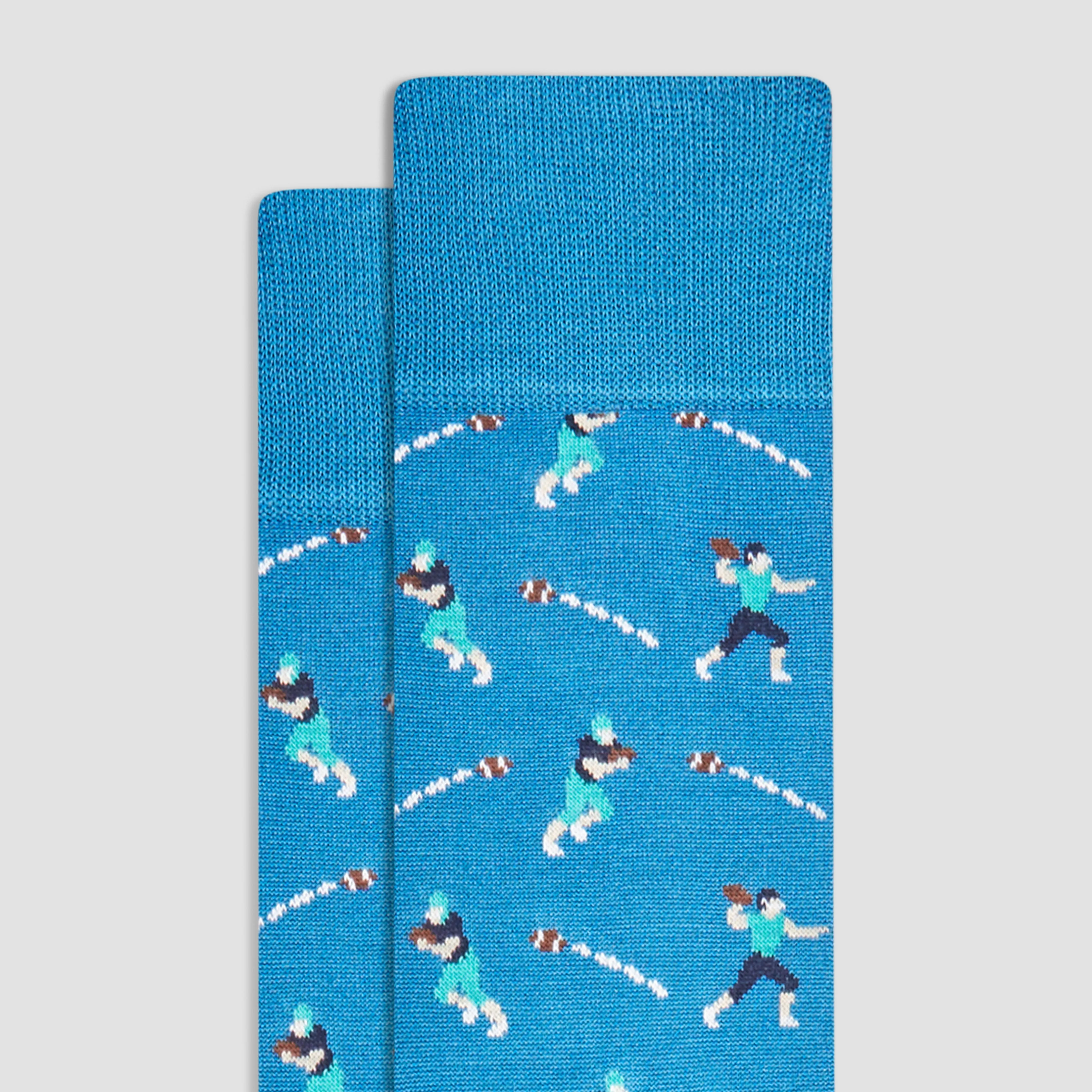 Football Player Mid-Calf Socks sold by Bugatchi product image thumbnail 2