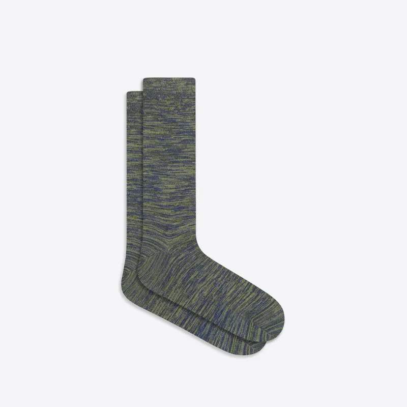 Melange Mid-Calf Socks sold by Bugatchi