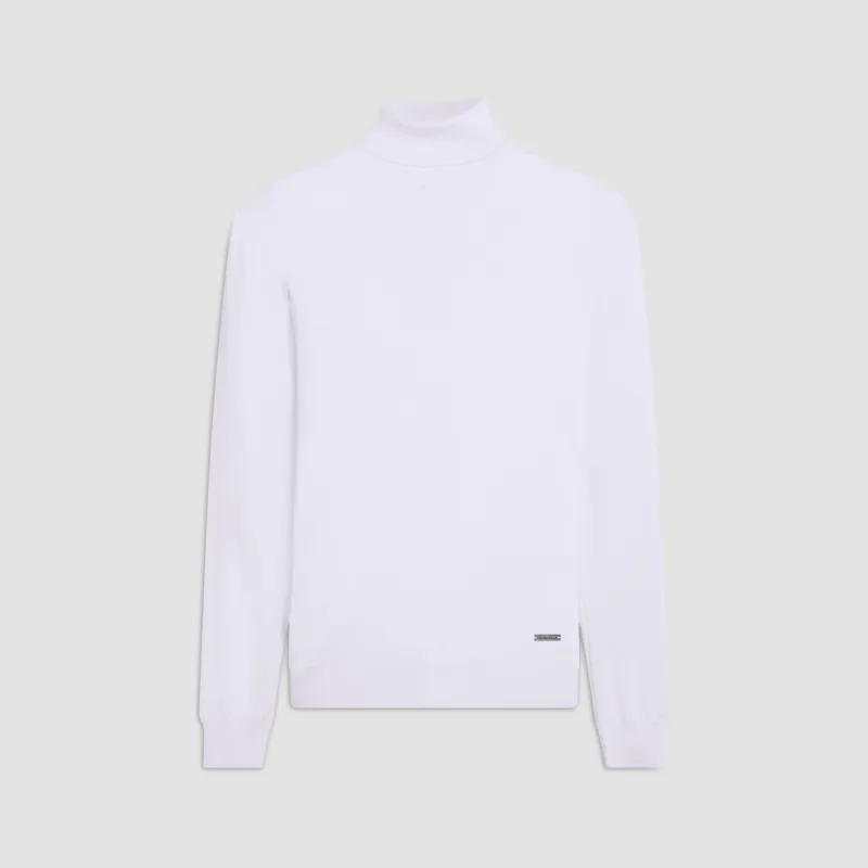 Sawyer Turtleneck Super Merino Sweater sold by Bugatchi