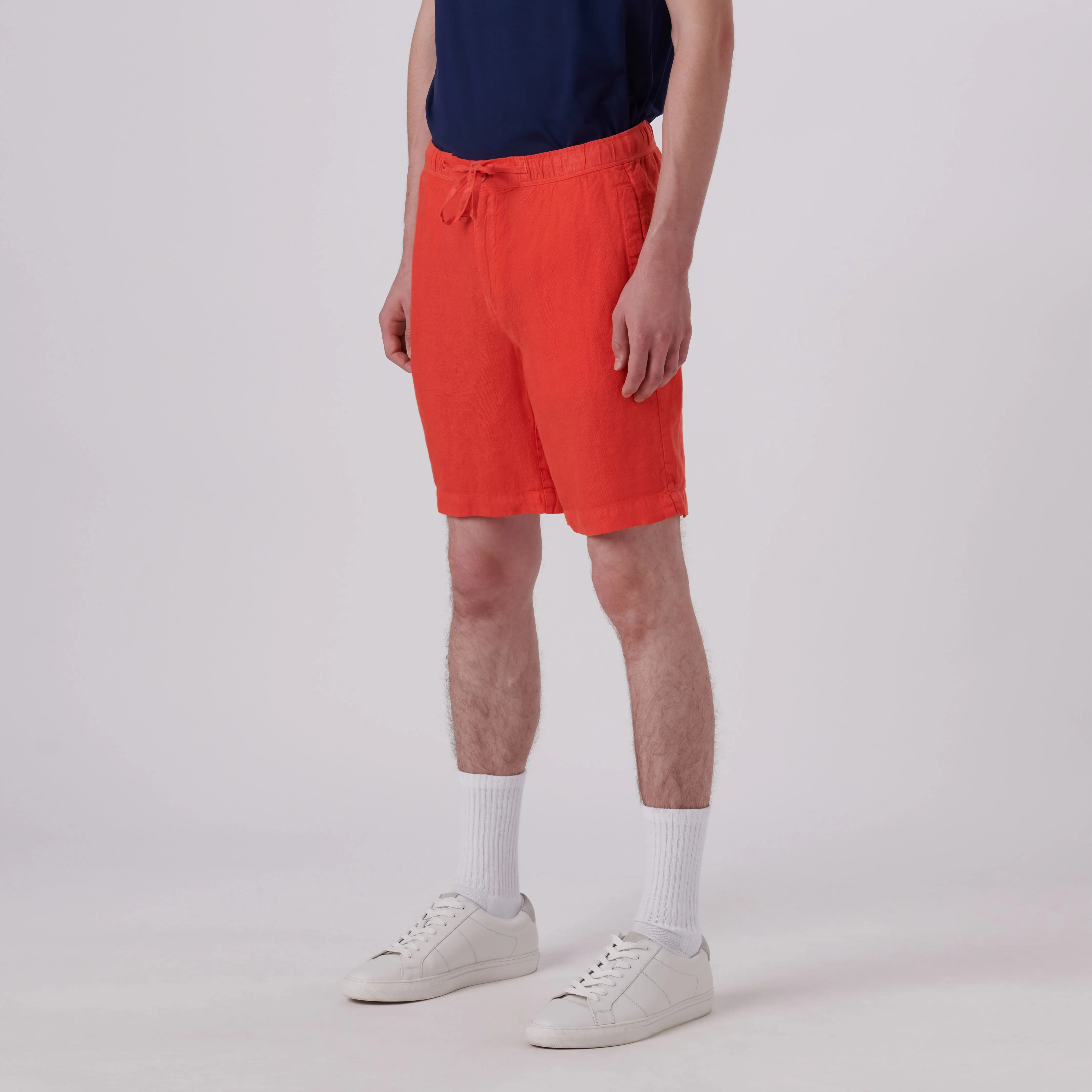 Linen Bermuda Shorts sold by Bugatchi product image thumbnail 3