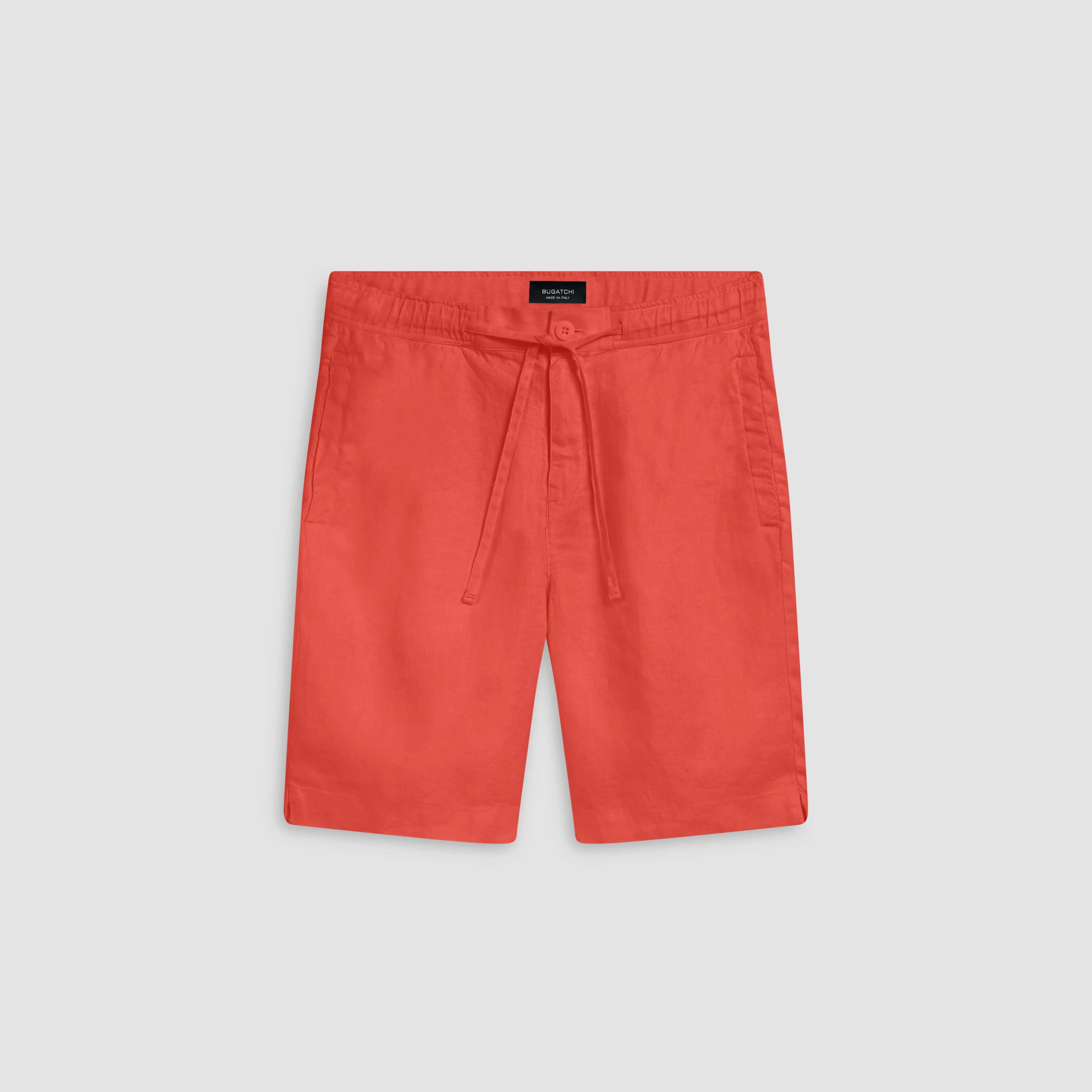 Linen Bermuda Shorts sold by Bugatchi