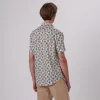 Orson Palm Tree Print Short Sleeve Shirt sold by Bugatchi