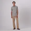 Orson Palm Tree Print Short Sleeve Shirt sold by Bugatchi