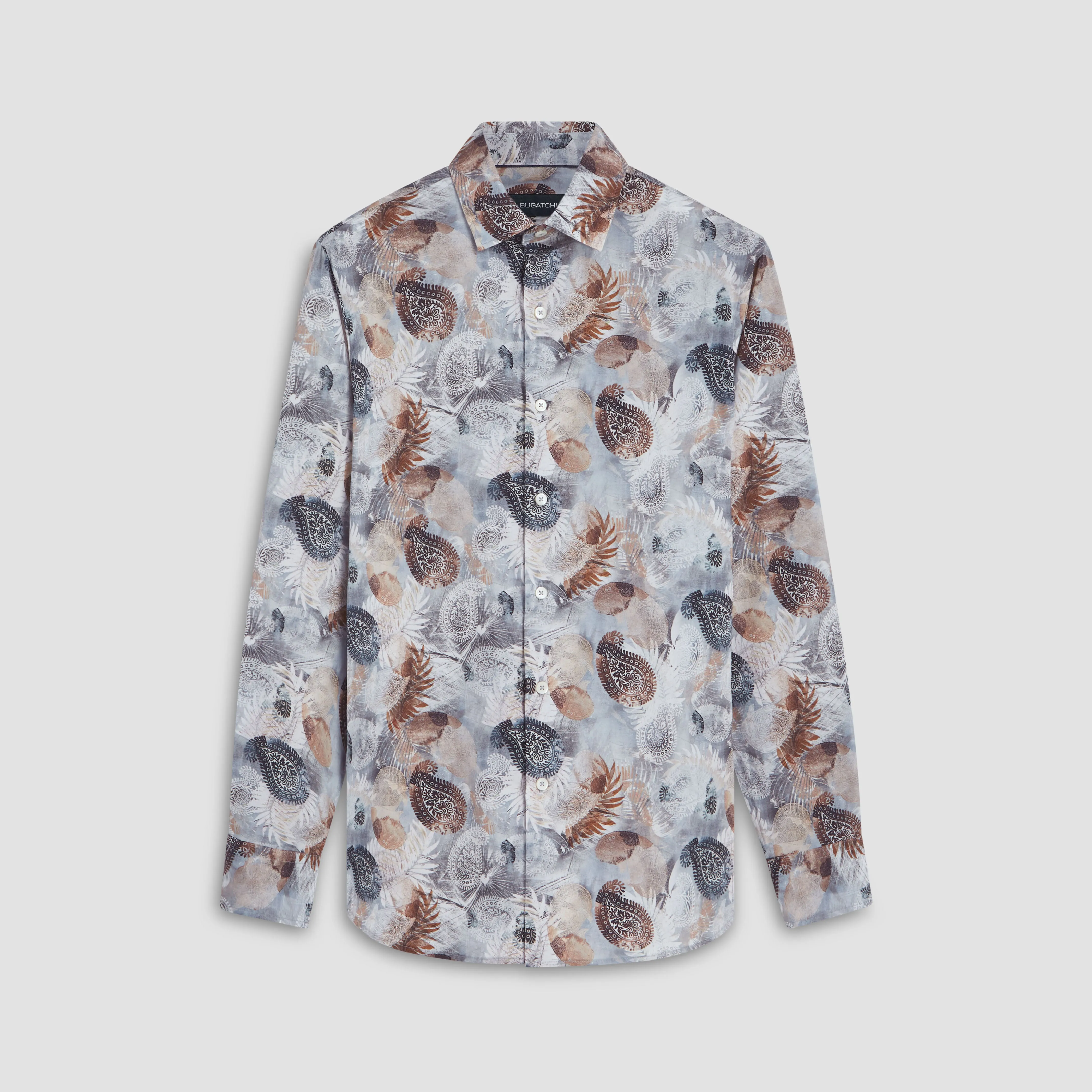 Julian Paisley Print Shirt sold by Bugatchi