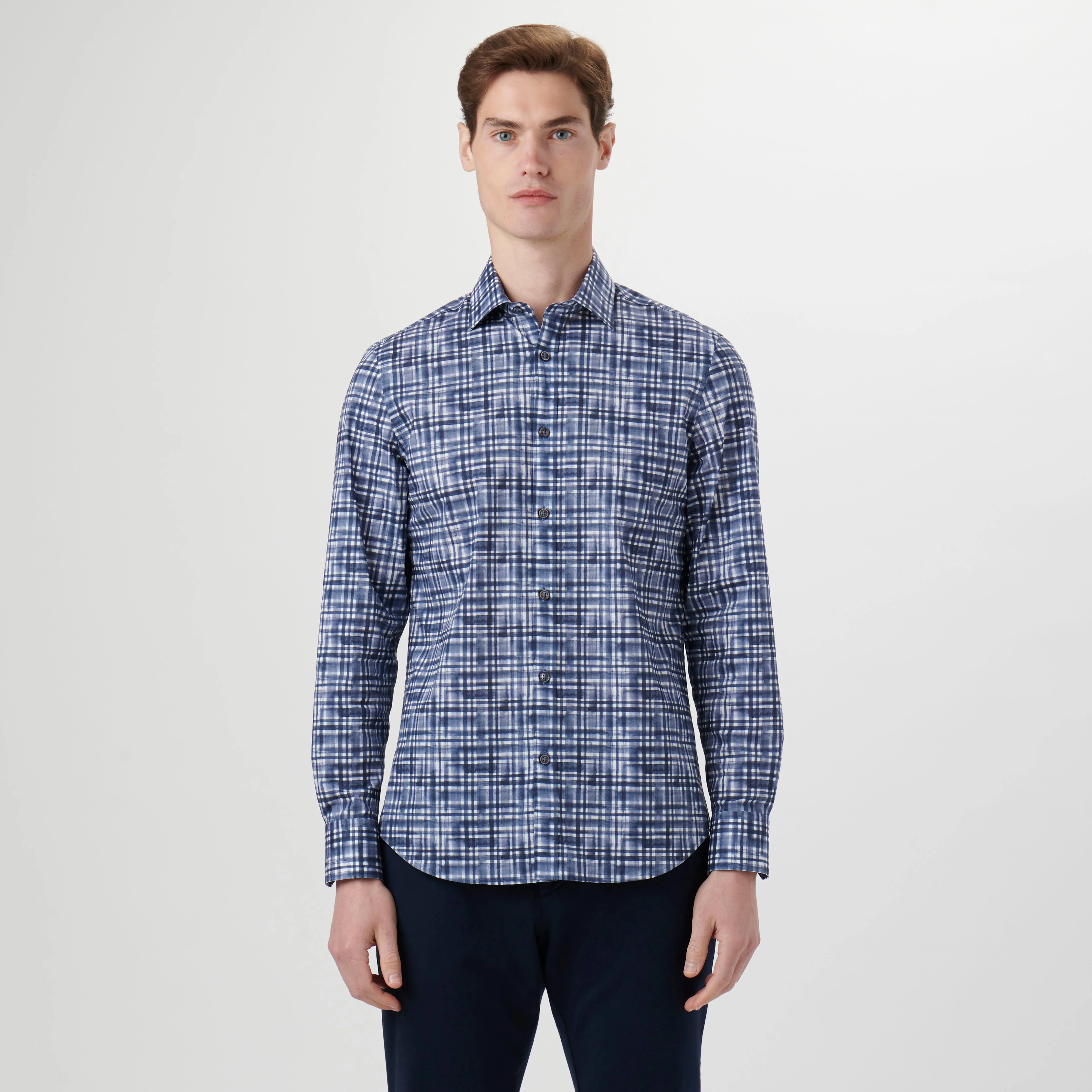 Julian Airbrush Print Shirt sold by Bugatchi product image thumbnail 2