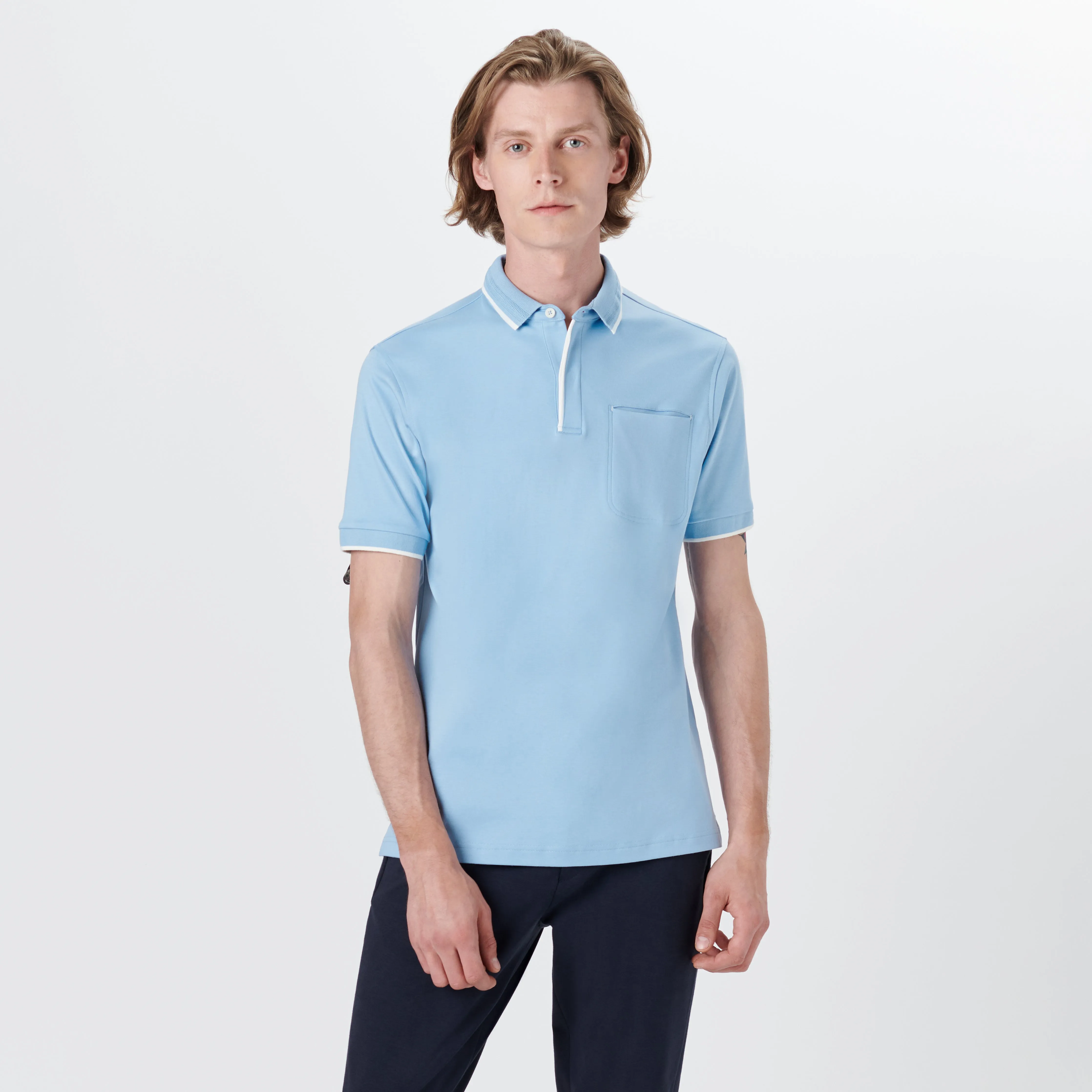 Short Sleeve Polo sold by Bugatchi product image thumbnail 2
