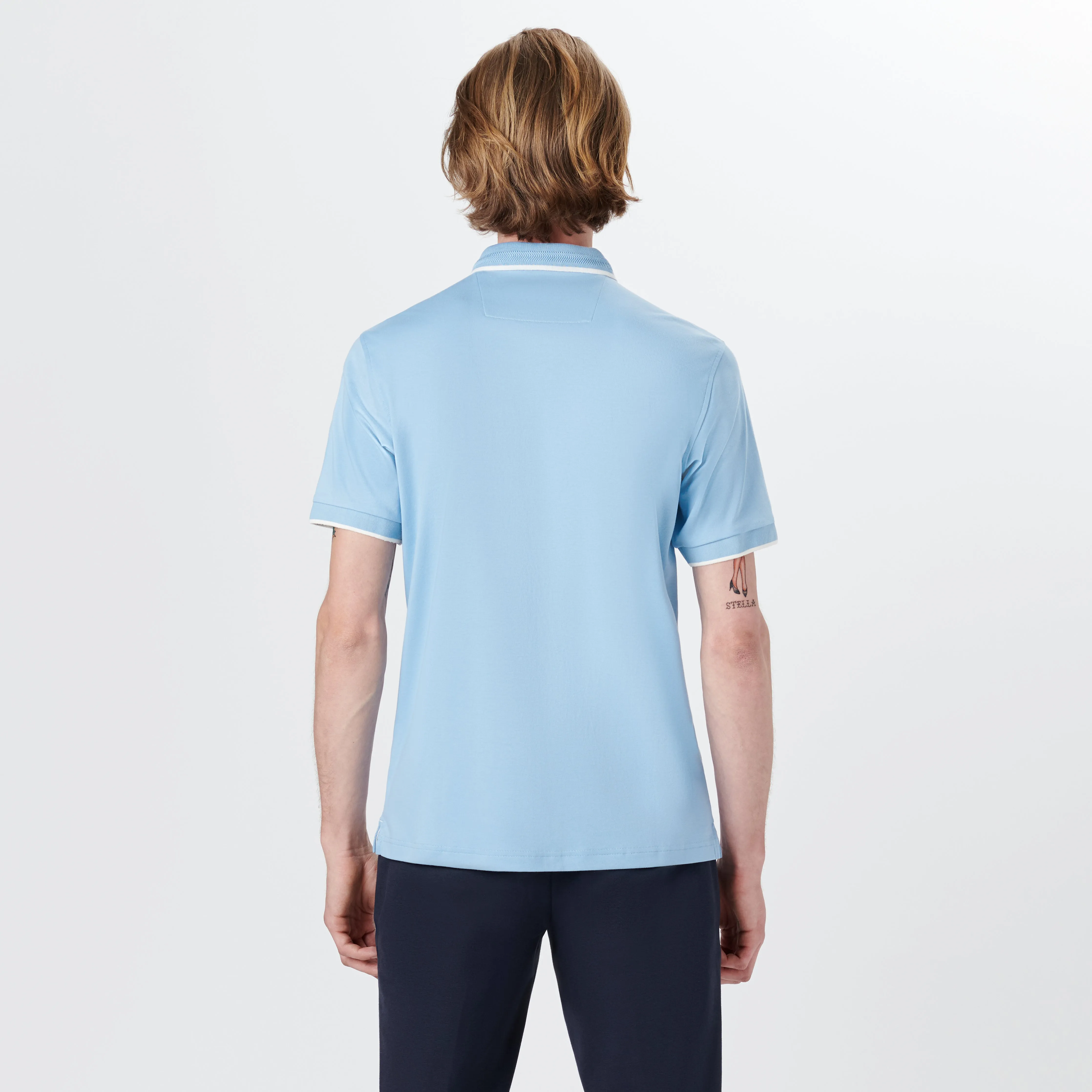 Short Sleeve Polo sold by Bugatchi product image thumbnail 4