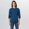 Solid & Stripe Combo Crew Neck Sweater sold by Bugatchi