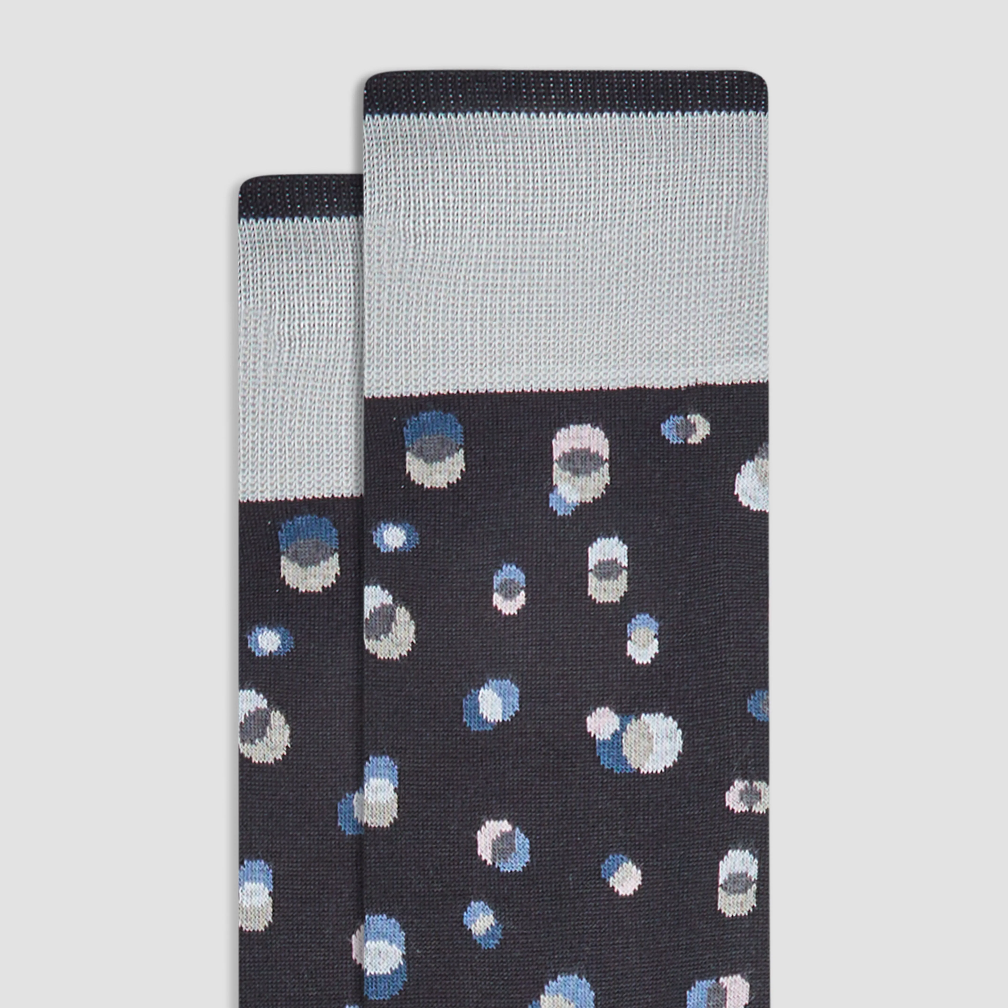 Geometric Mid-Calf Socks sold by Bugatchi product image thumbnail 2