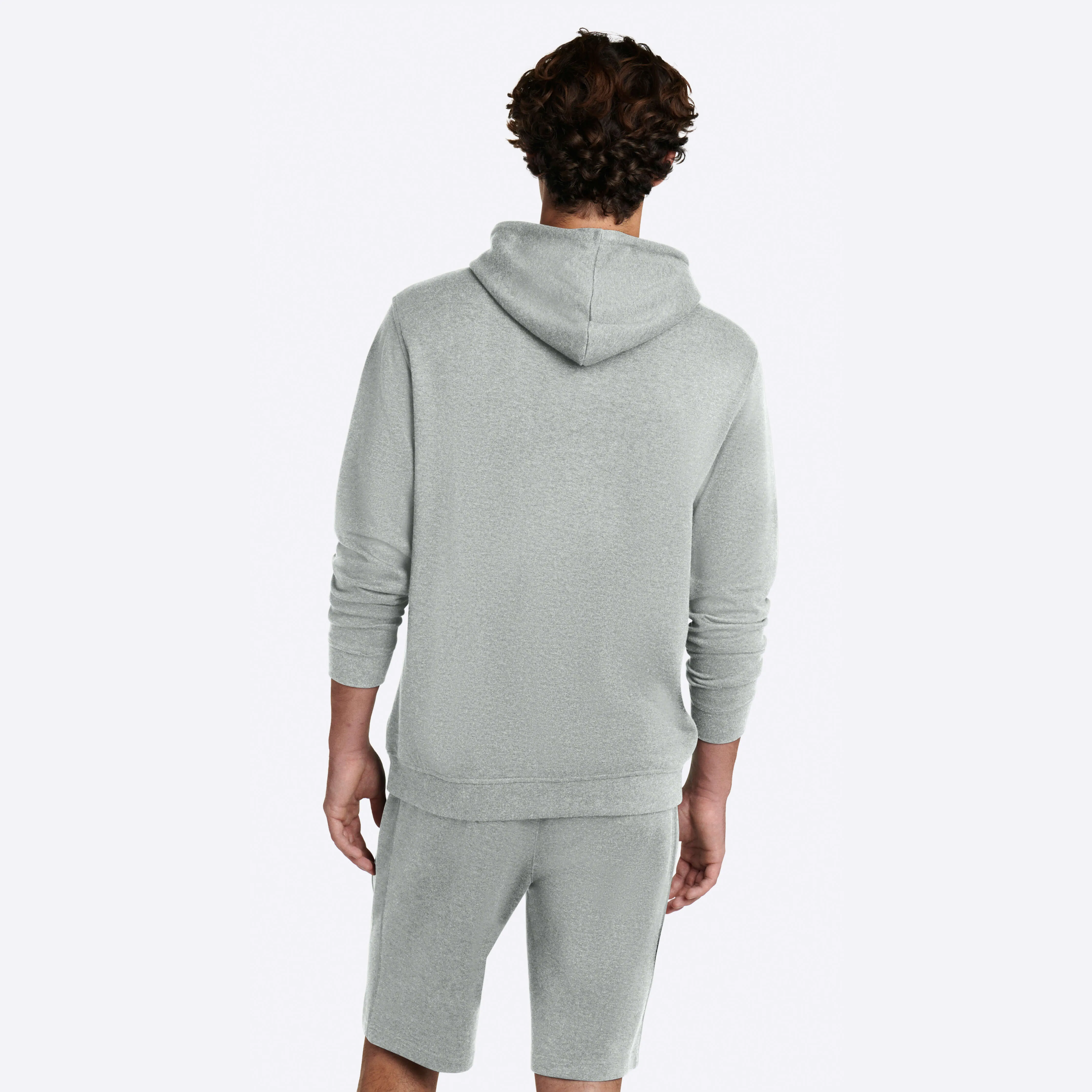 COMFORT Solid Heather Sweatshirt with Hood sold by Bugatchi product image thumbnail 5