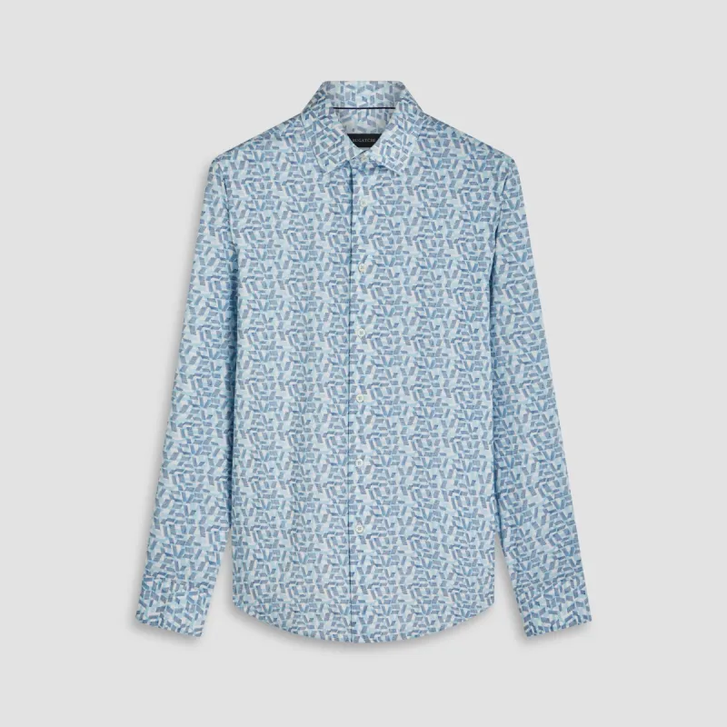 Jules Geometric OoohCotton Shirt sold by Bugatchi