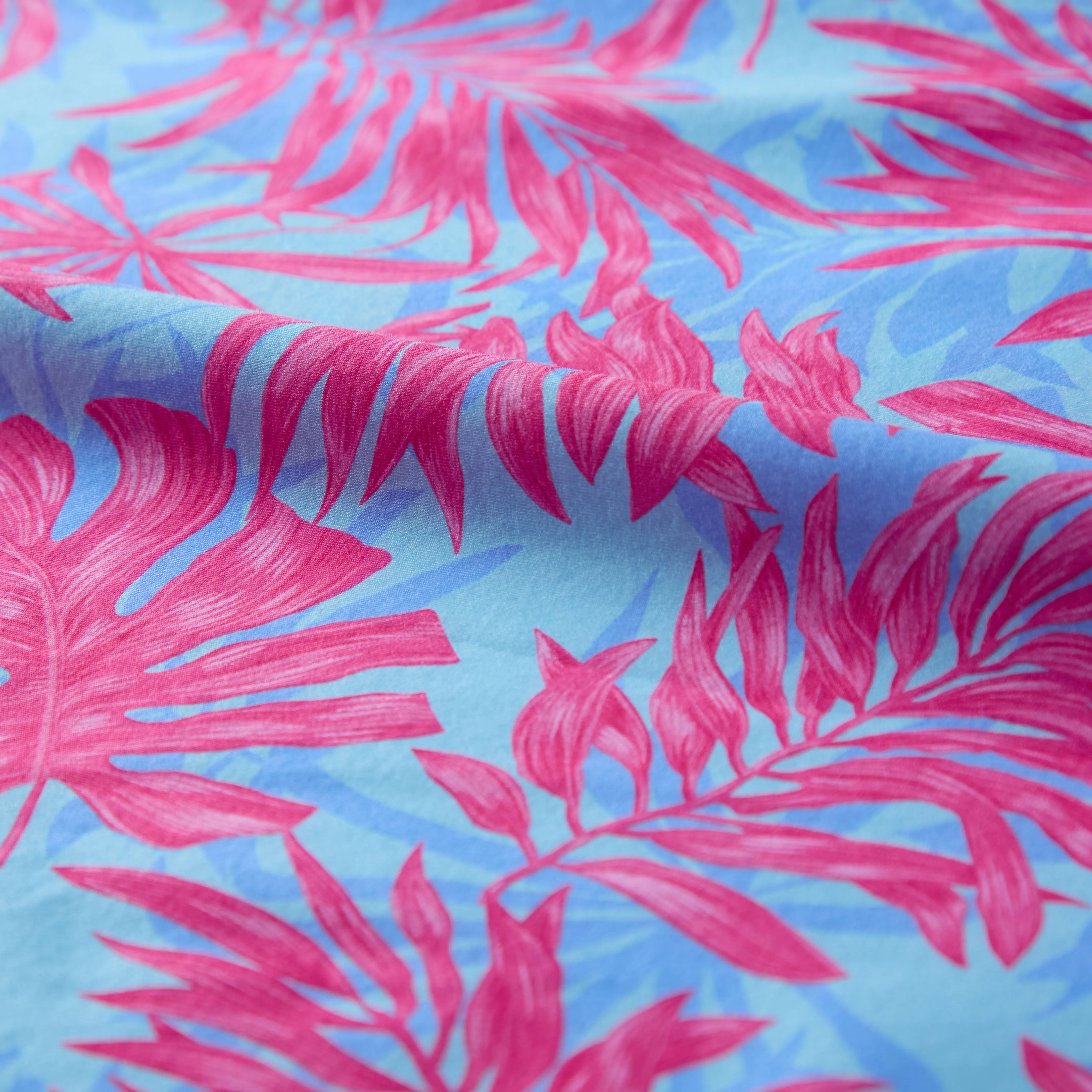 Cole Leaf Print OoohCotton Camp Shirt sold by Bugatchi product image thumbnail 2